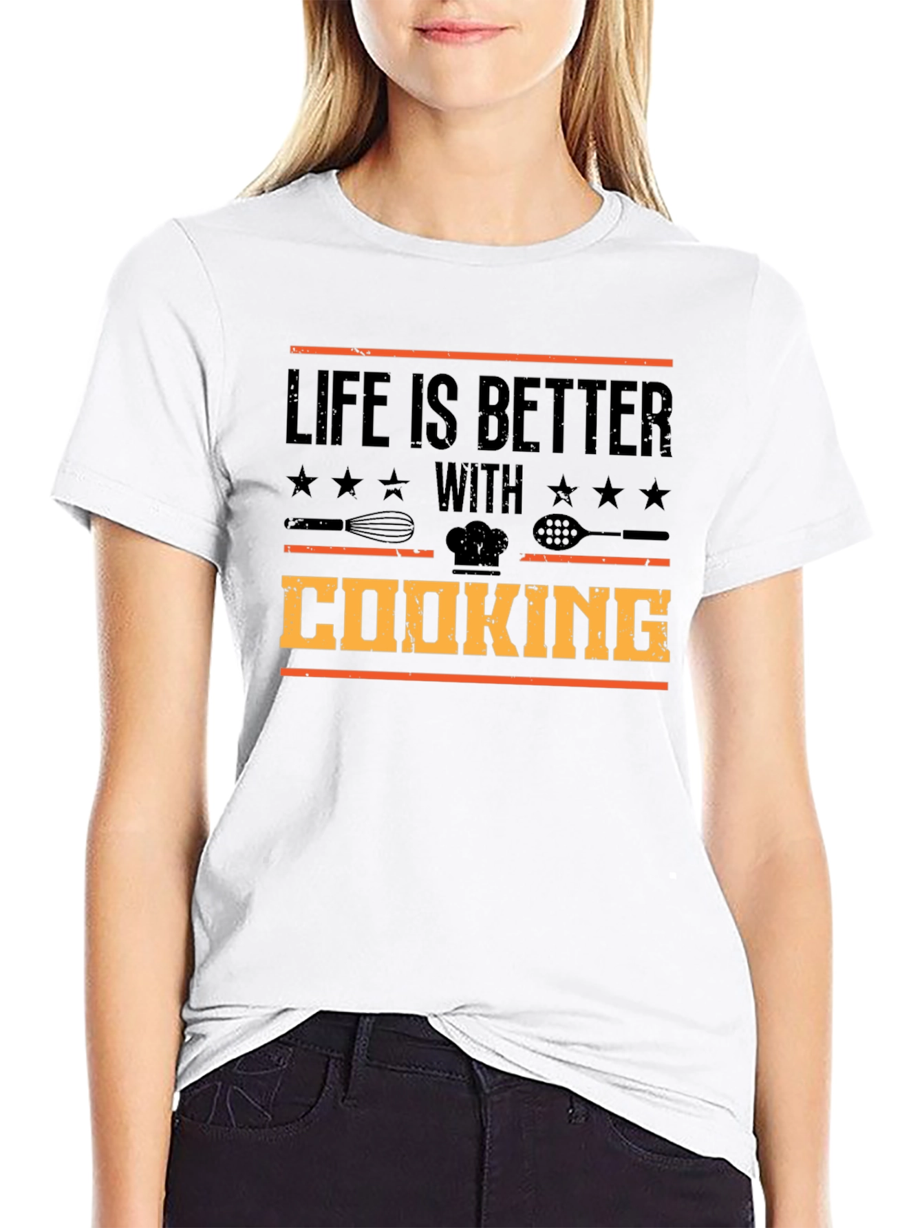 Life is Better with Cooking T-Shirt
