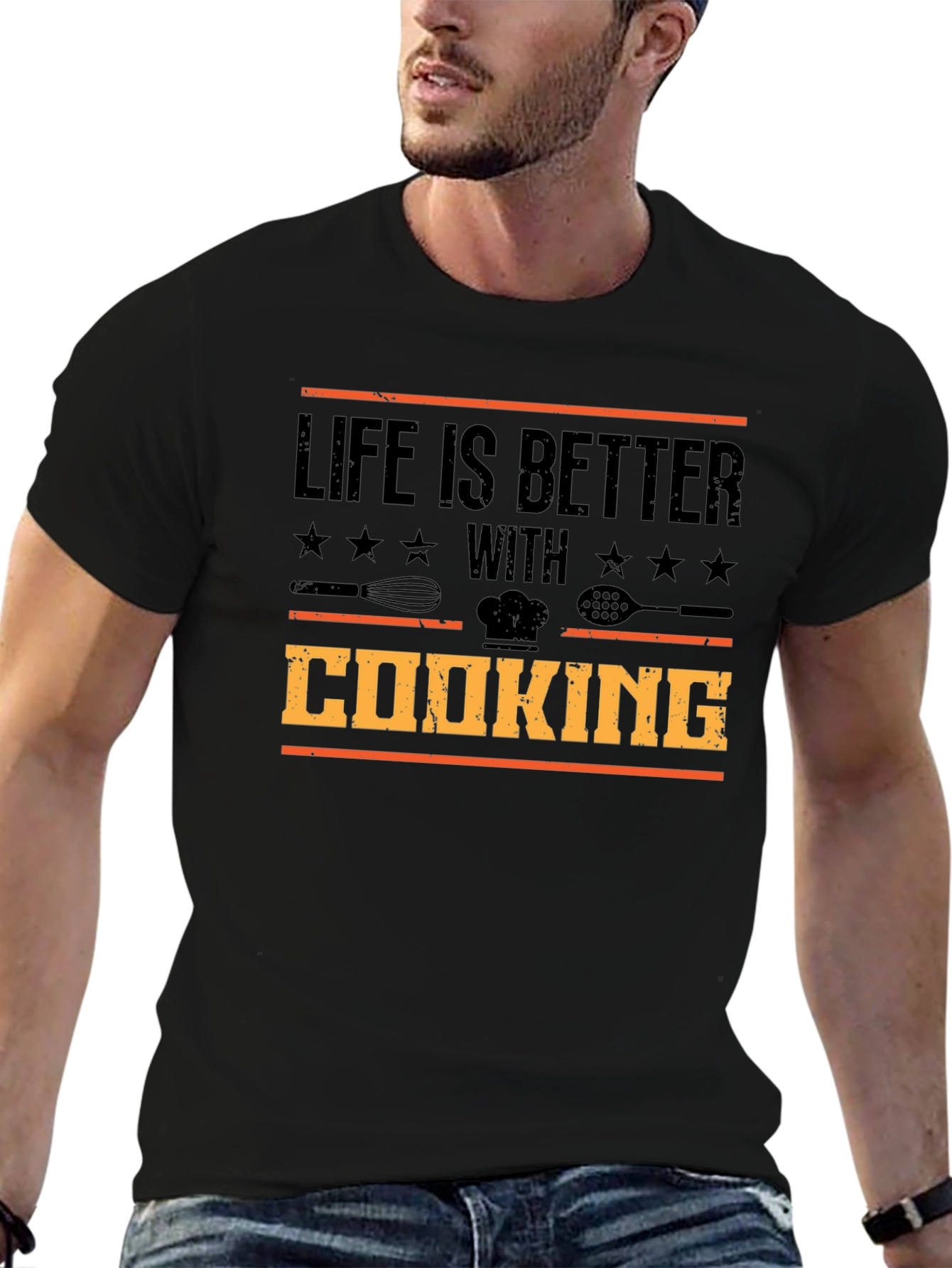 Life is Better with Cooking T-Shirt
