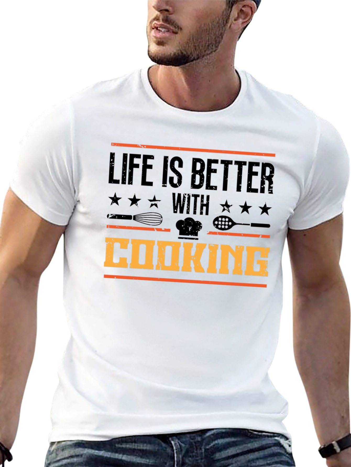 Life is Better with Cooking T-Shirt