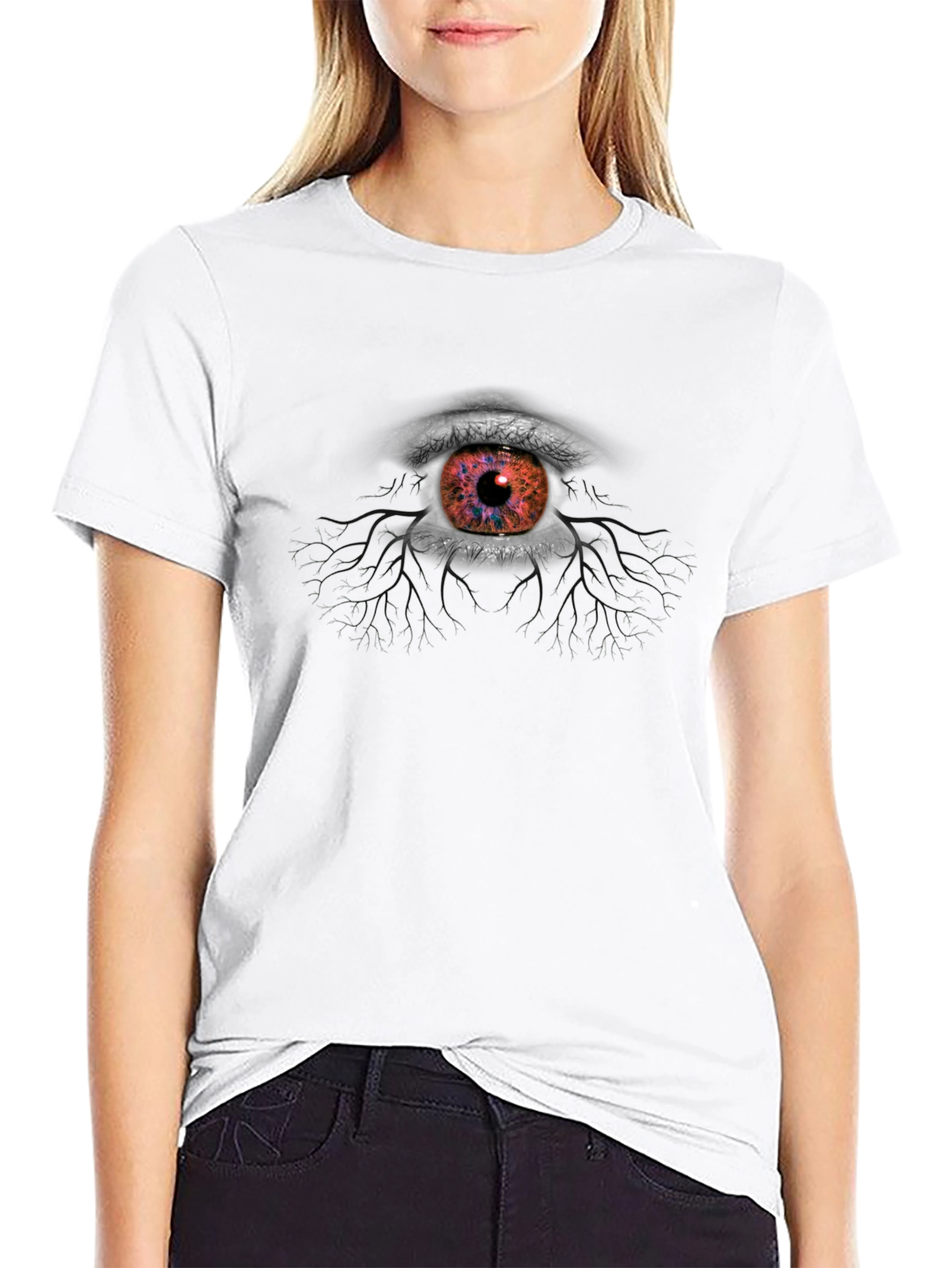 Mystic Eye Graphic Tee - Unique Statement Shirt