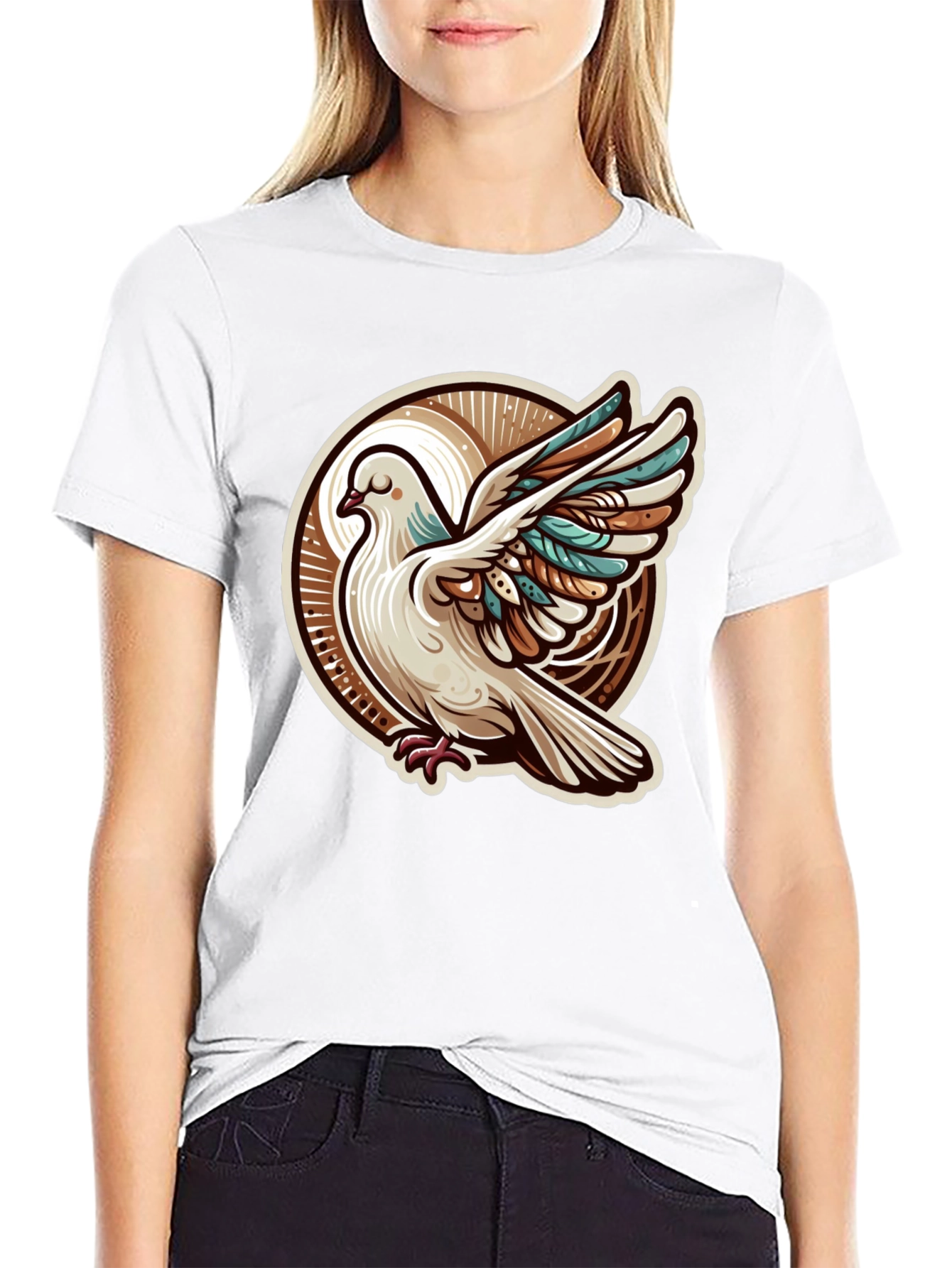 Dove Graphic Tee - Peace & Style