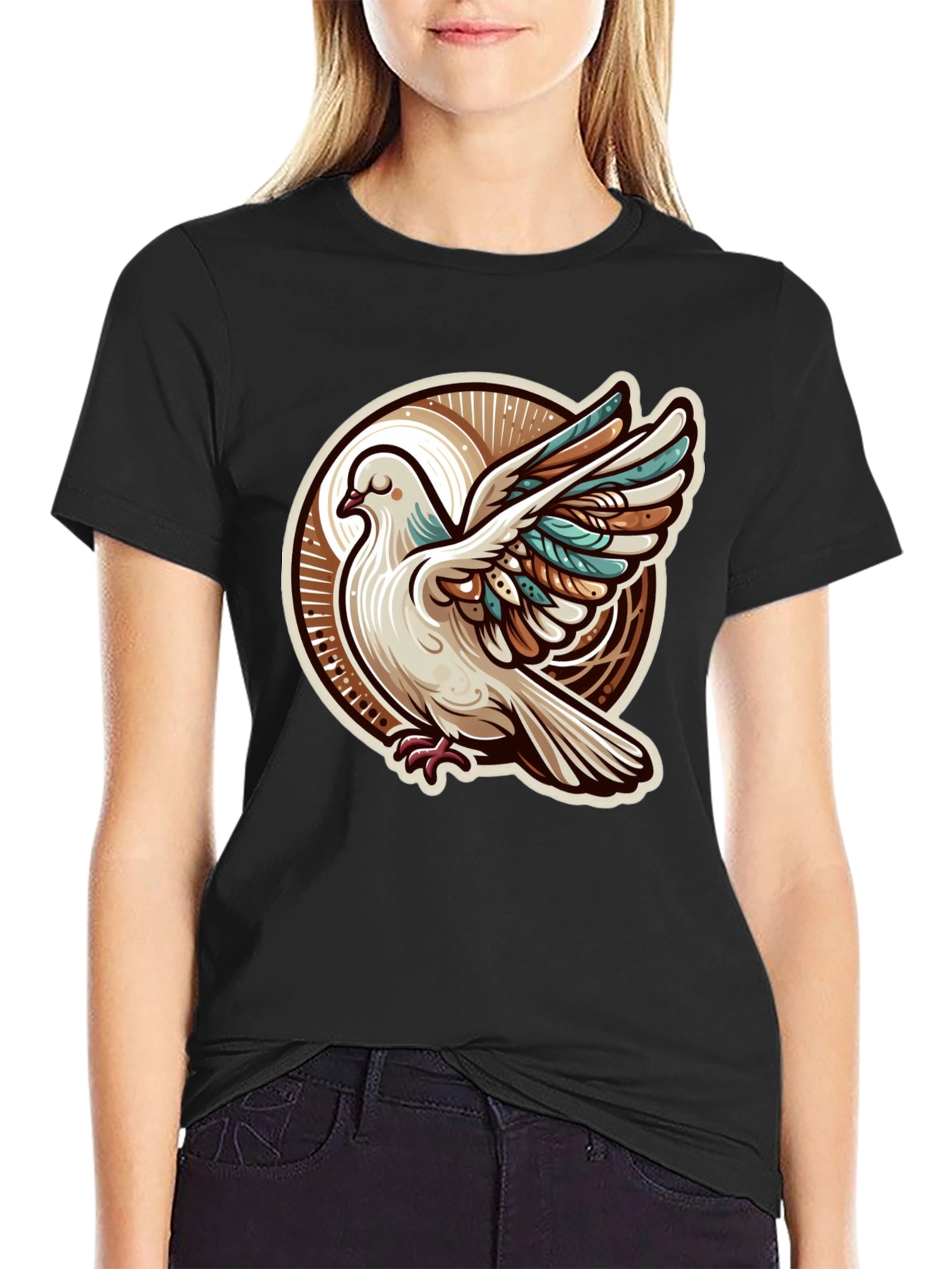 Dove Graphic Tee - Peace & Style