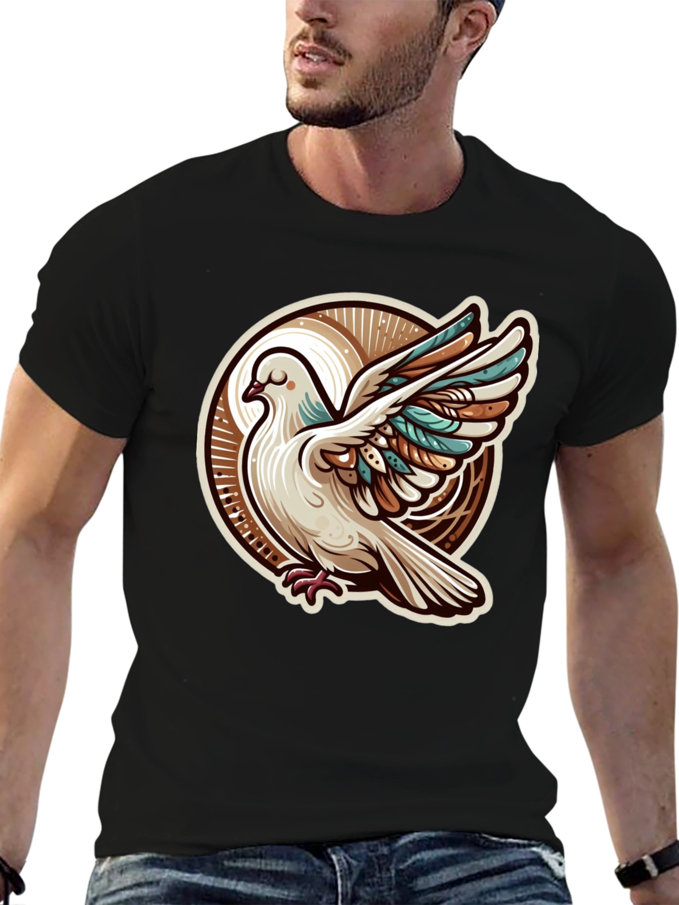 Dove Graphic Tee - Peace & Style