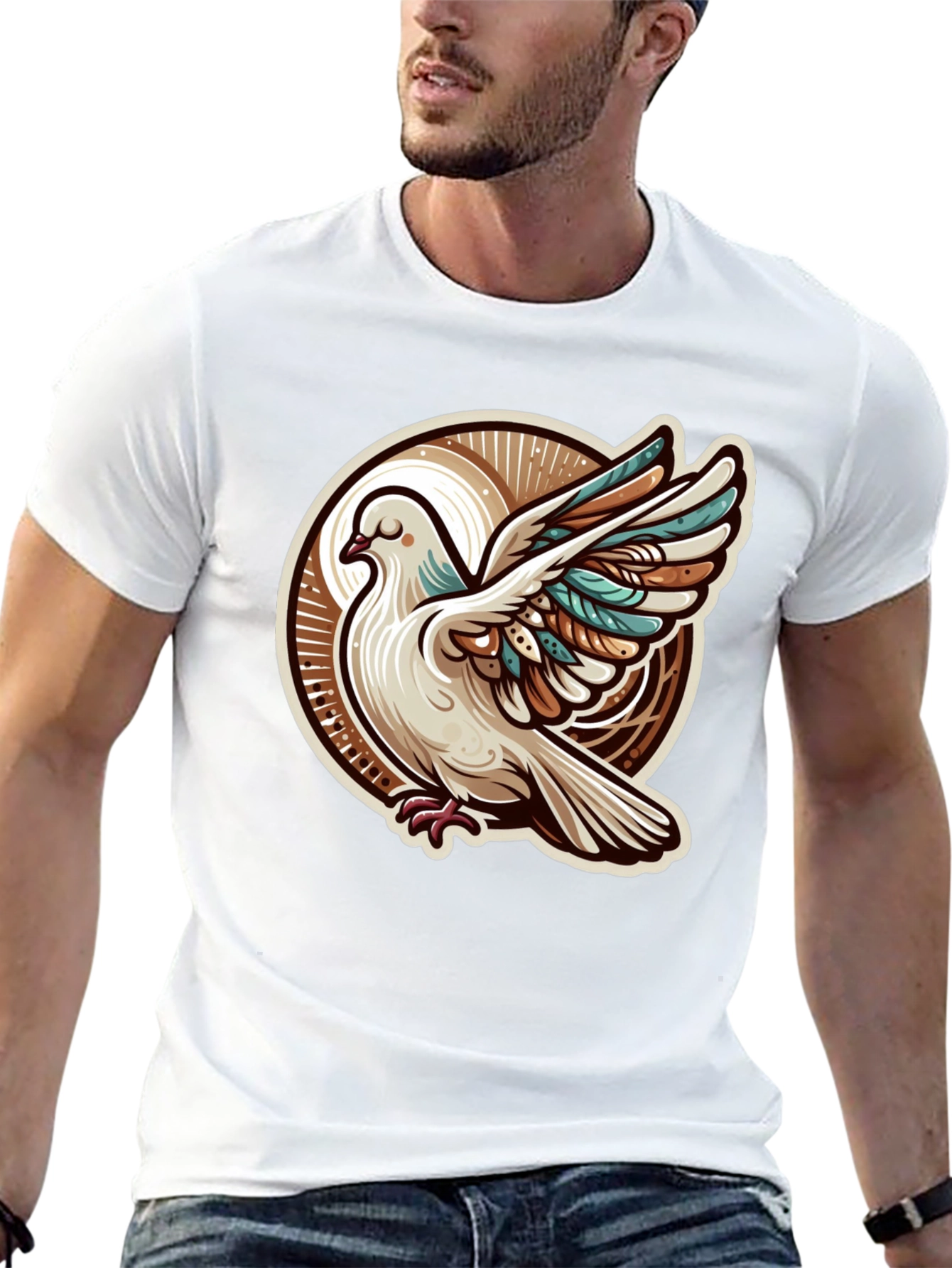 Dove Graphic Tee - Peace & Style