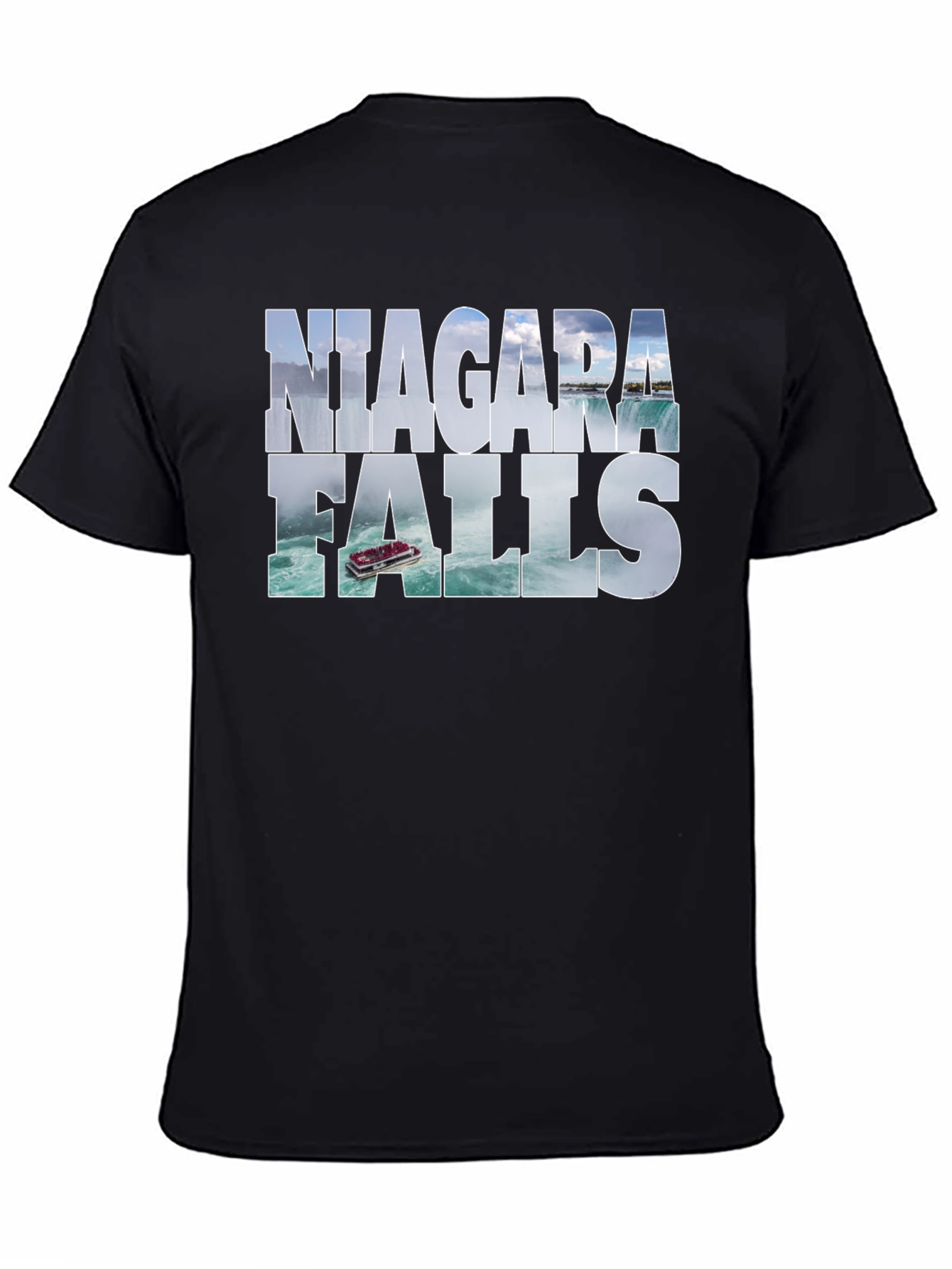 Niagara Falls Black Graphic Tee