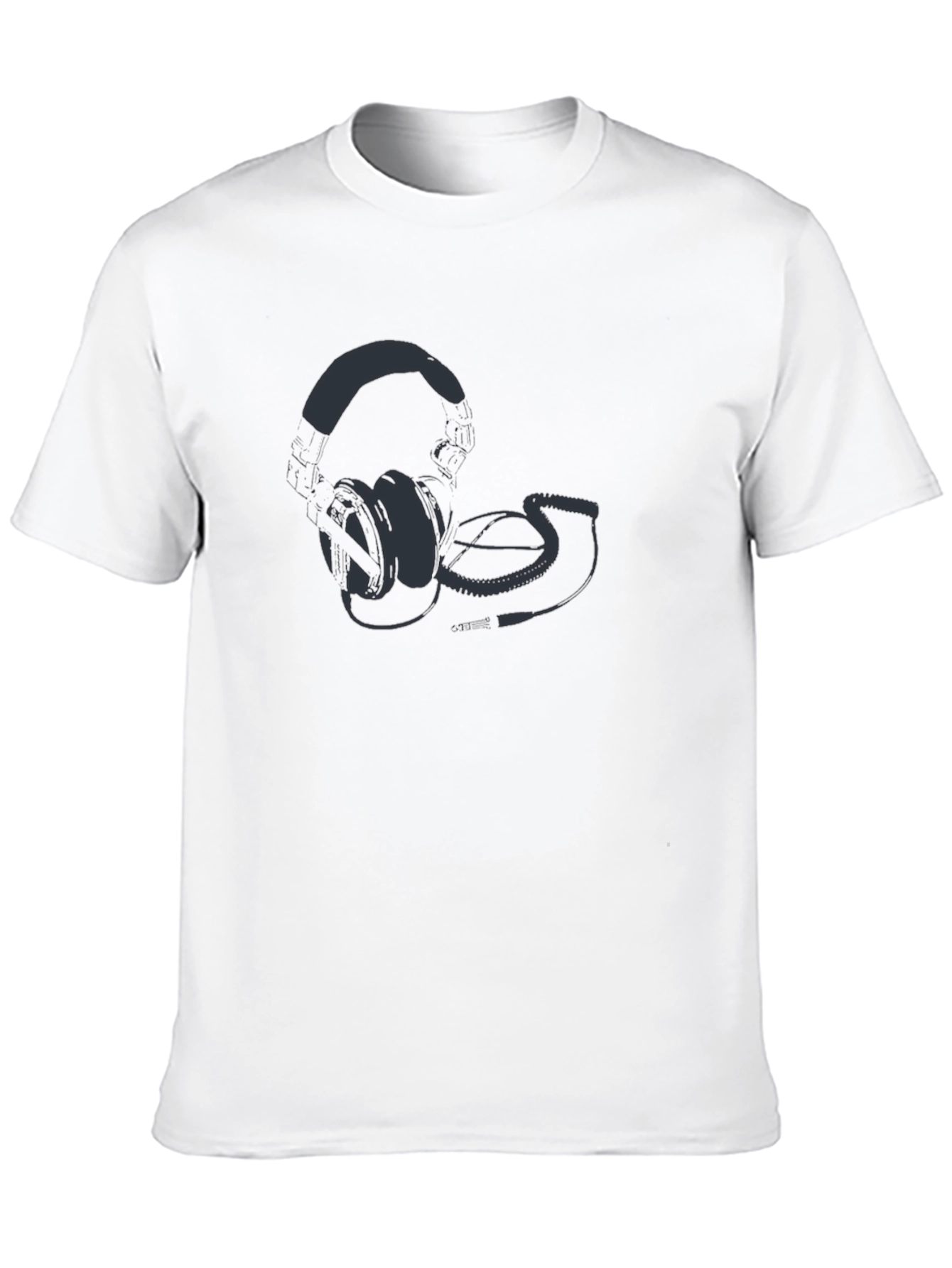 DJ Headphones Graphic T-Shirt