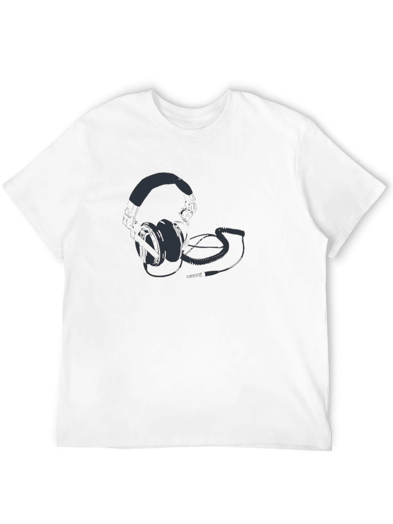 DJ Headphones Graphic T-Shirt