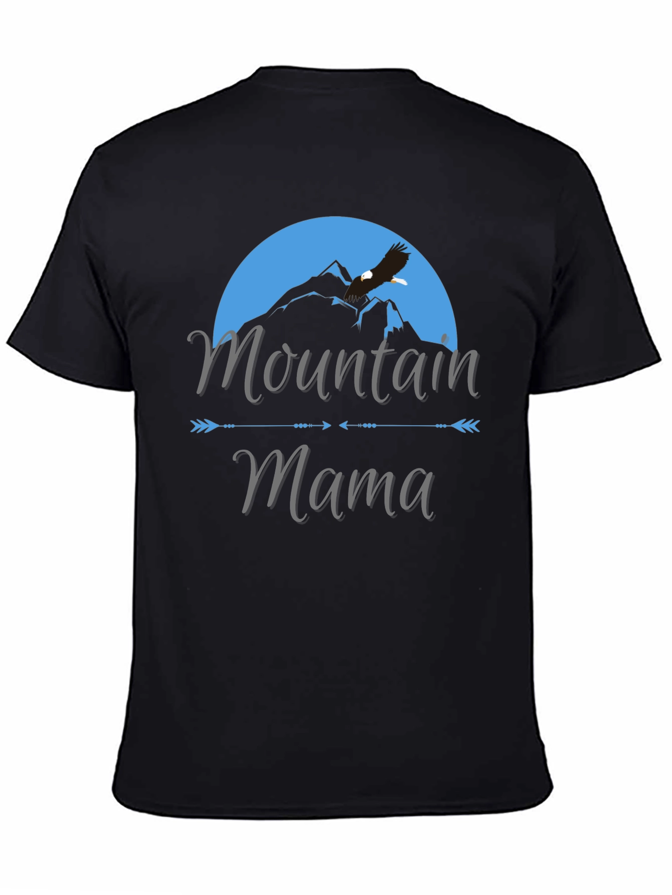Mountain Mama Graphic T-Shirt - Unisex Black Tee