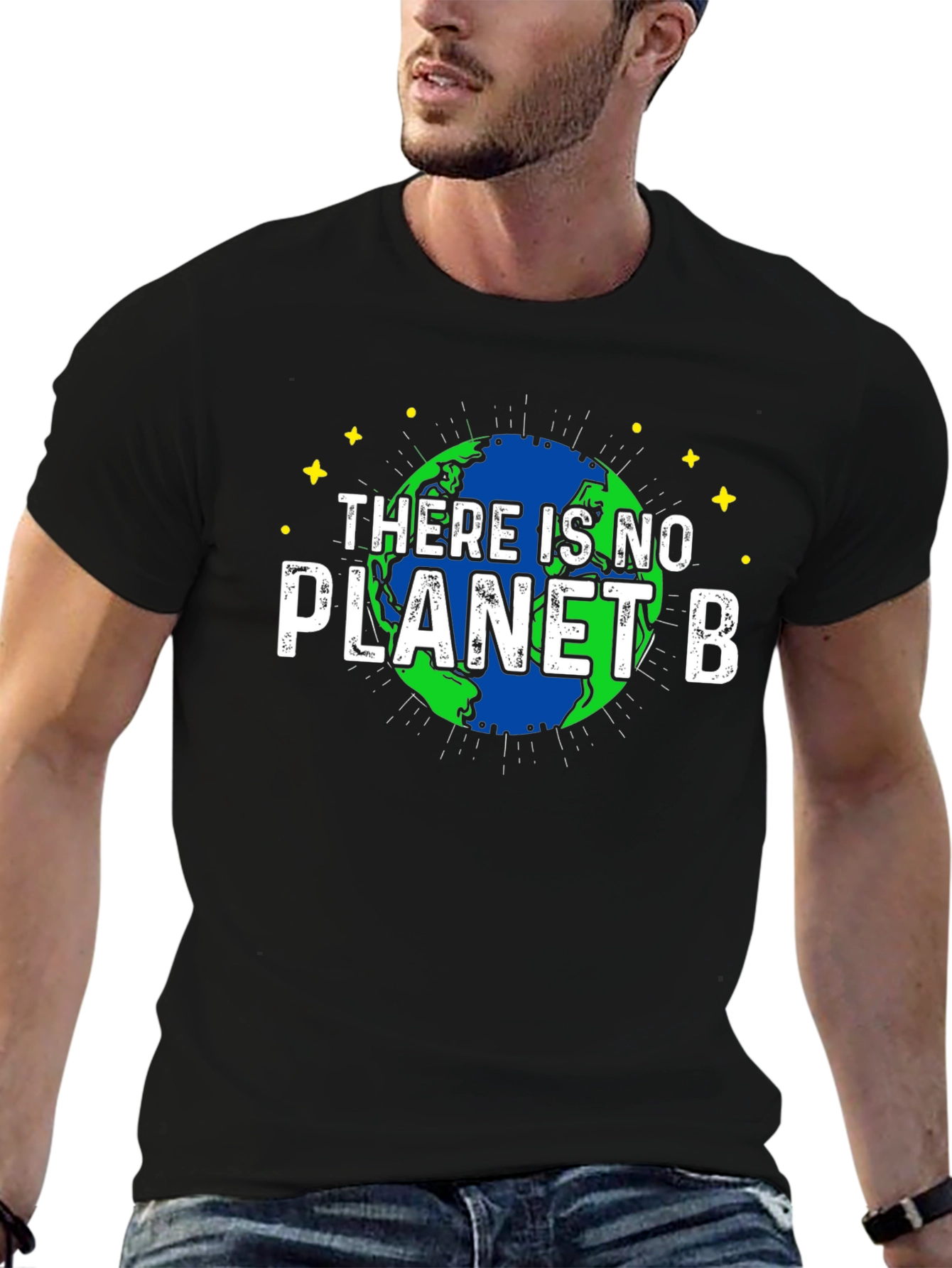 There is No Planet B Earth Graphic T-Shirt