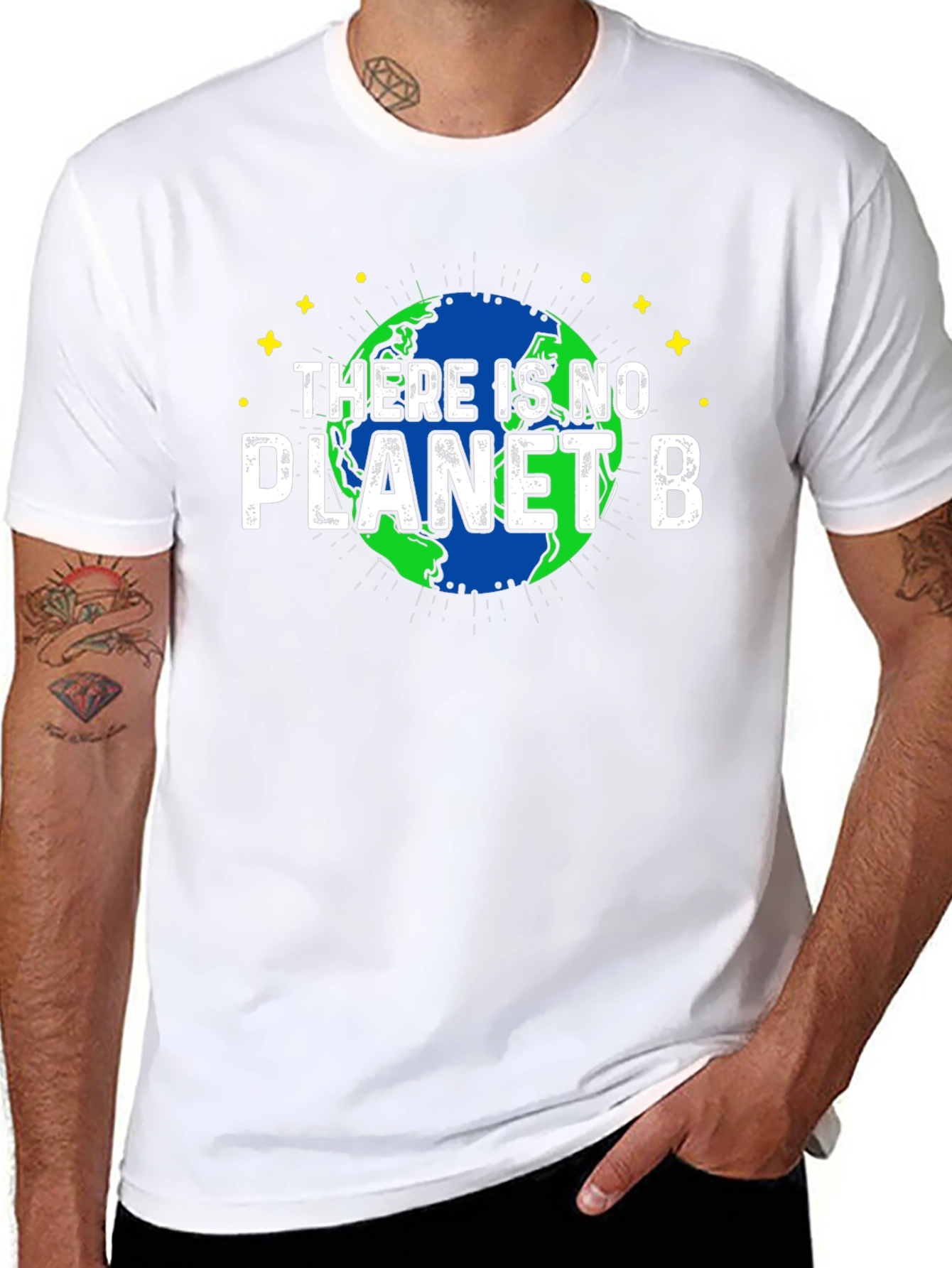 There is No Planet B Earth Graphic T-Shirt