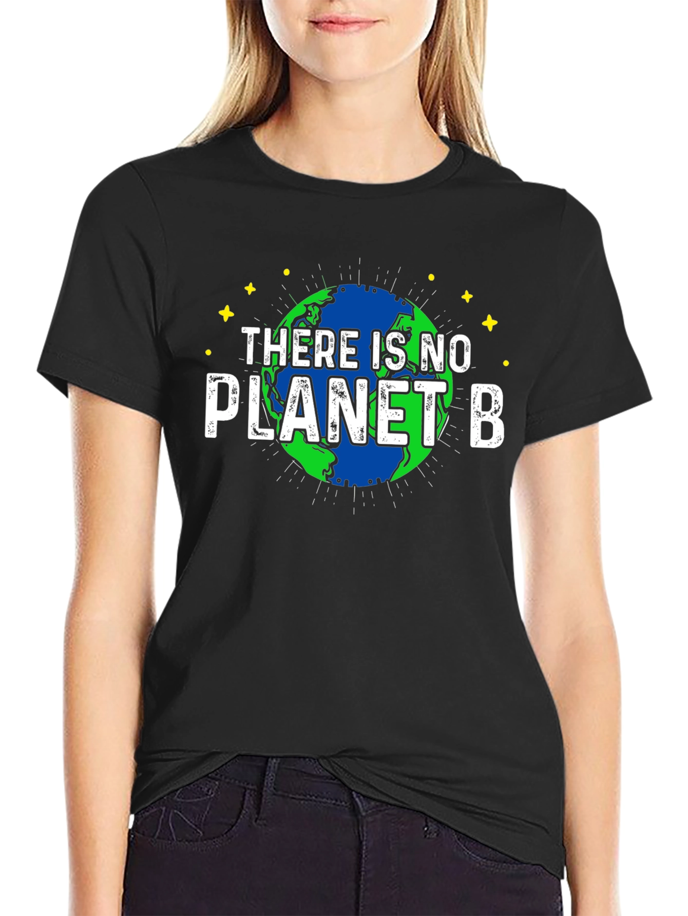 There is No Planet B Earth Graphic T-Shirt