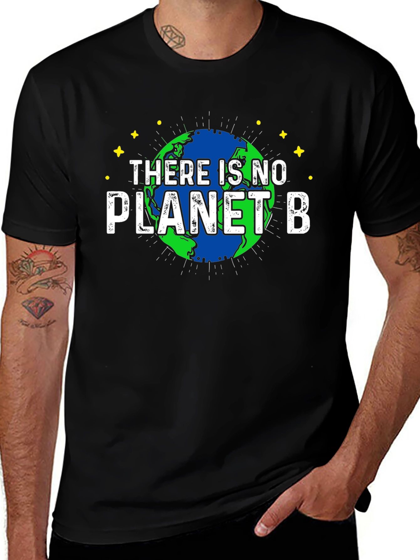 There is No Planet B Earth Graphic T-Shirt