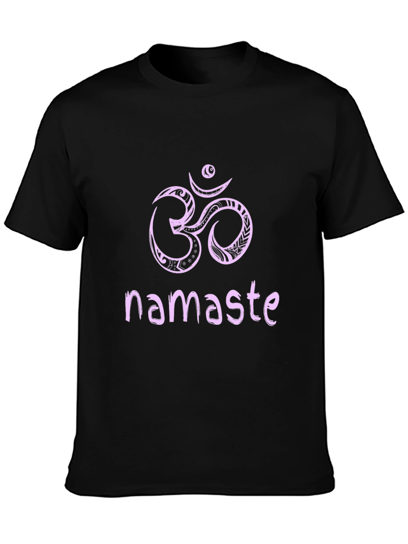 Namaste OM Yoga T-Shirt - Black