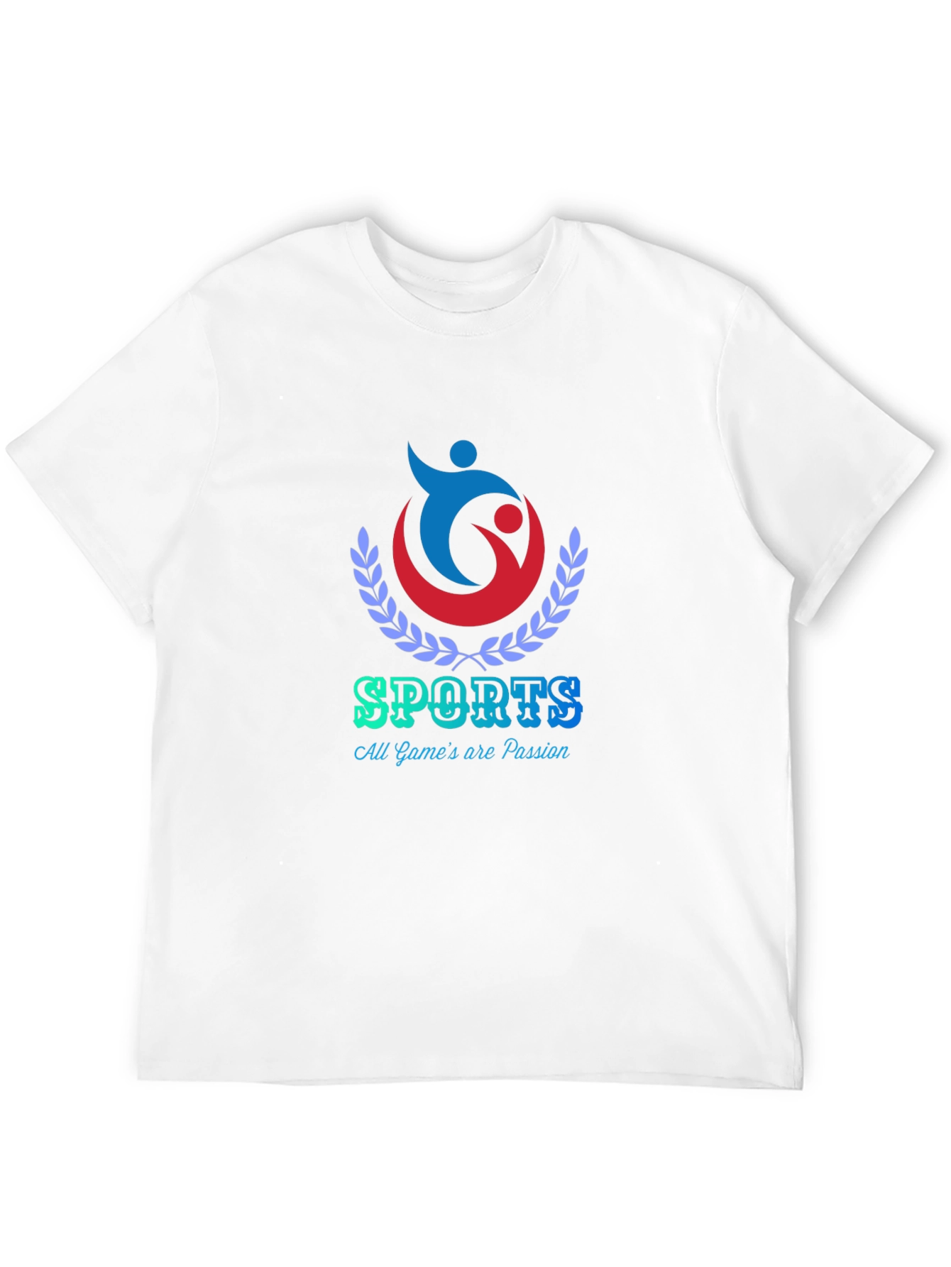Sports Passion Black T-Shirt