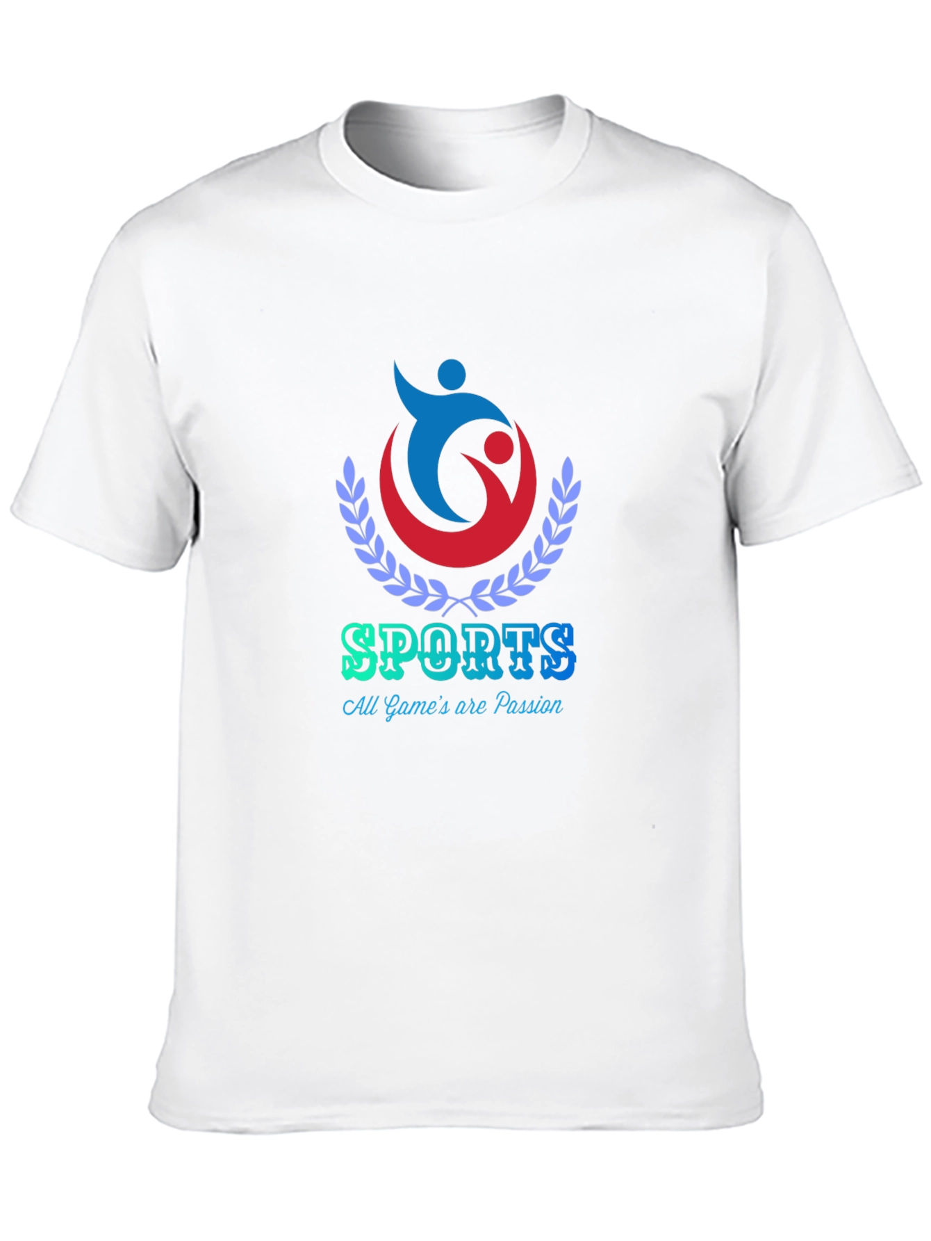 Sports Passion Black T-Shirt