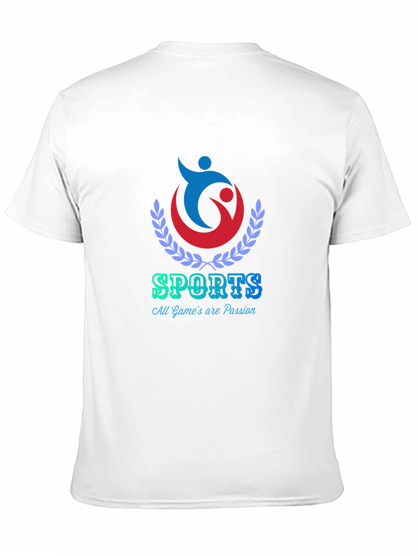 Sports Passion Black T-Shirt