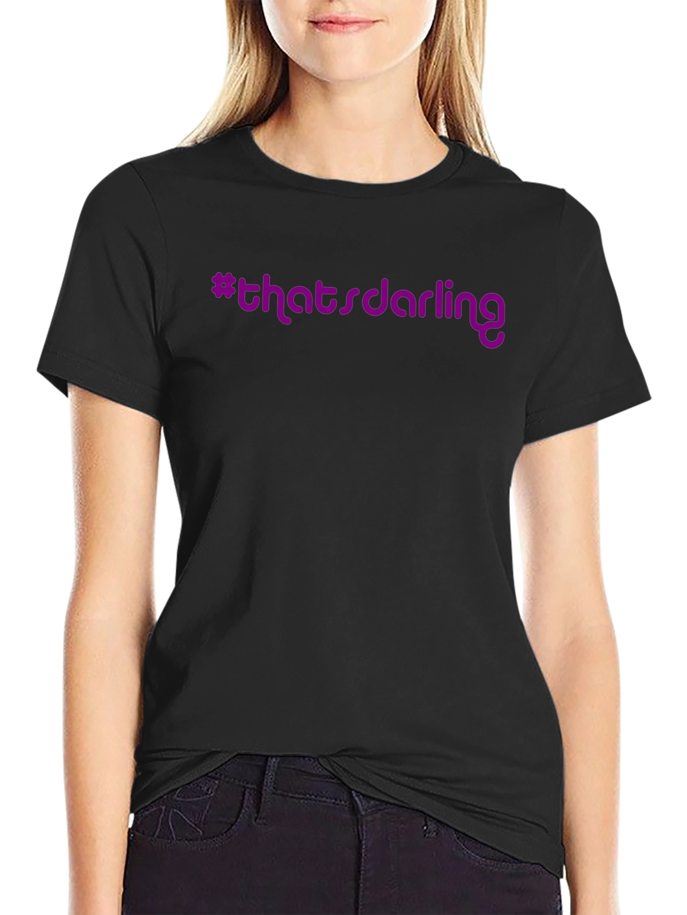 Thats Darling Graphic Tee - Stylish Casual Wear