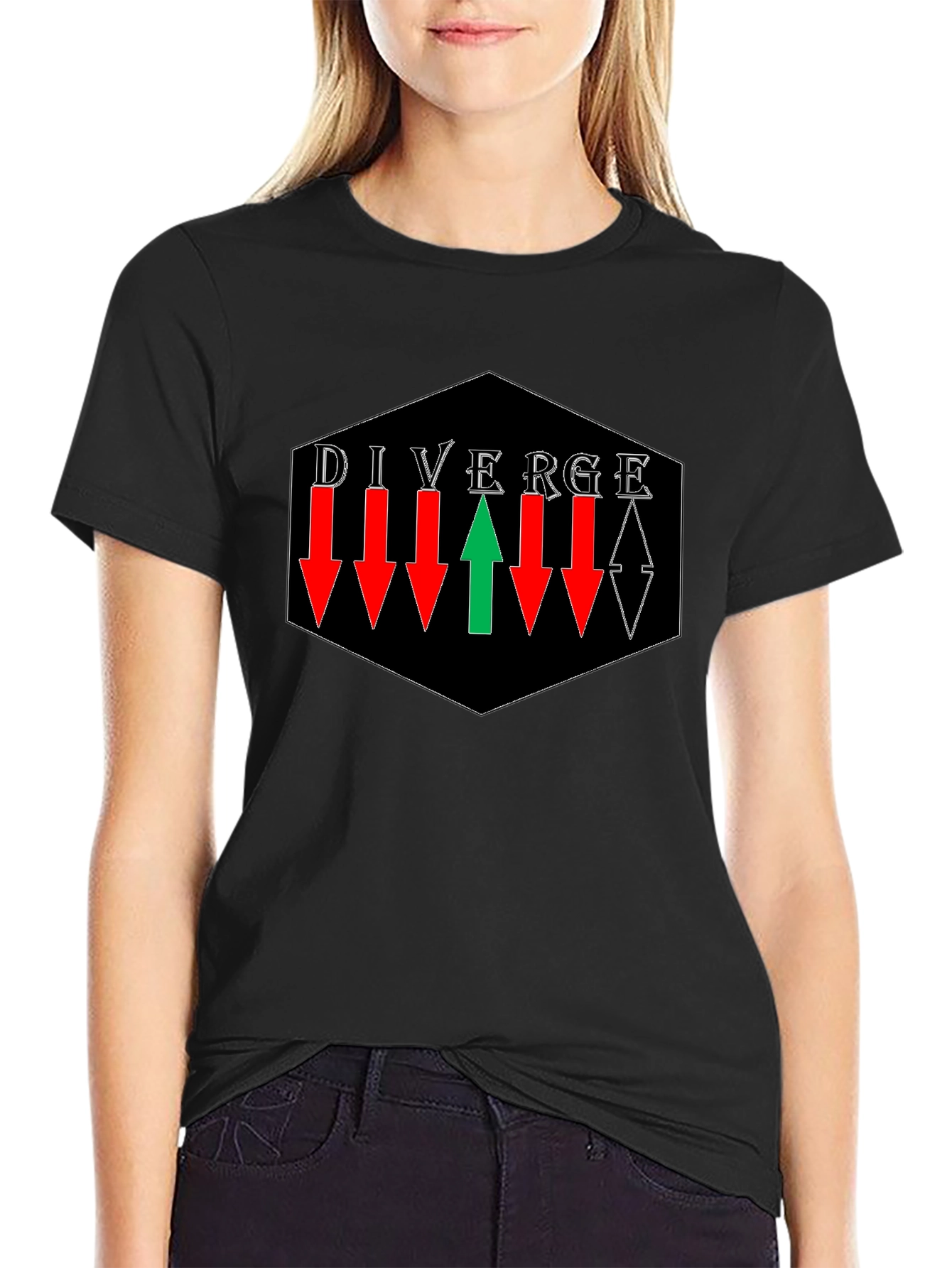 Diverge T-Shirt - Arrows Graphic Tee
