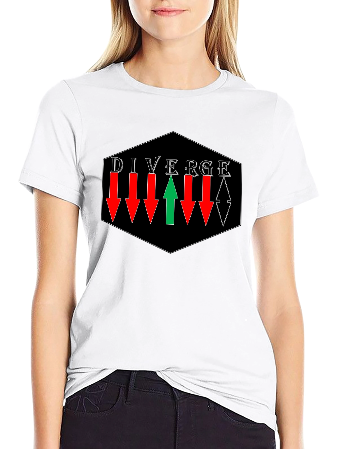 Diverge T-Shirt - Arrows Graphic Tee
