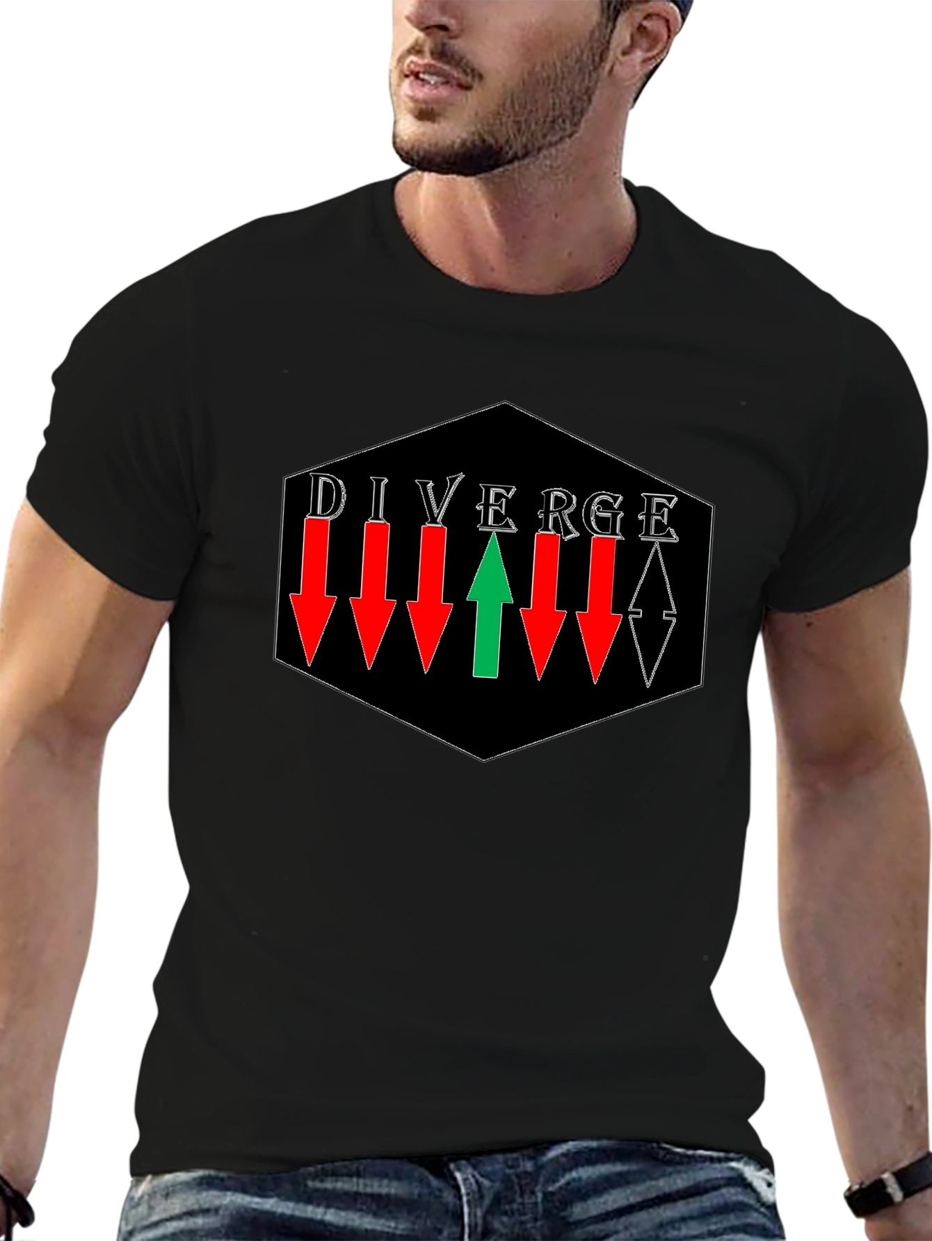 Diverge T-Shirt - Arrows Graphic Tee