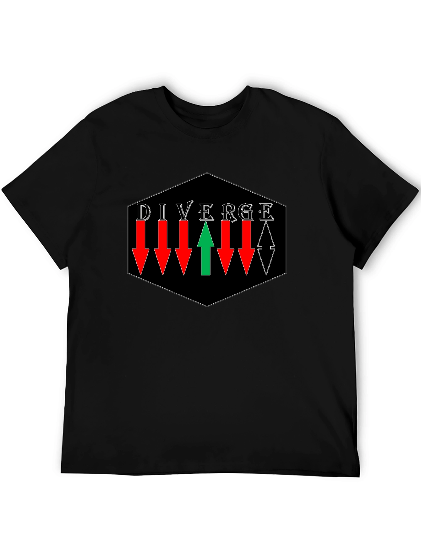 Diverge T-Shirt - Arrows Graphic Tee