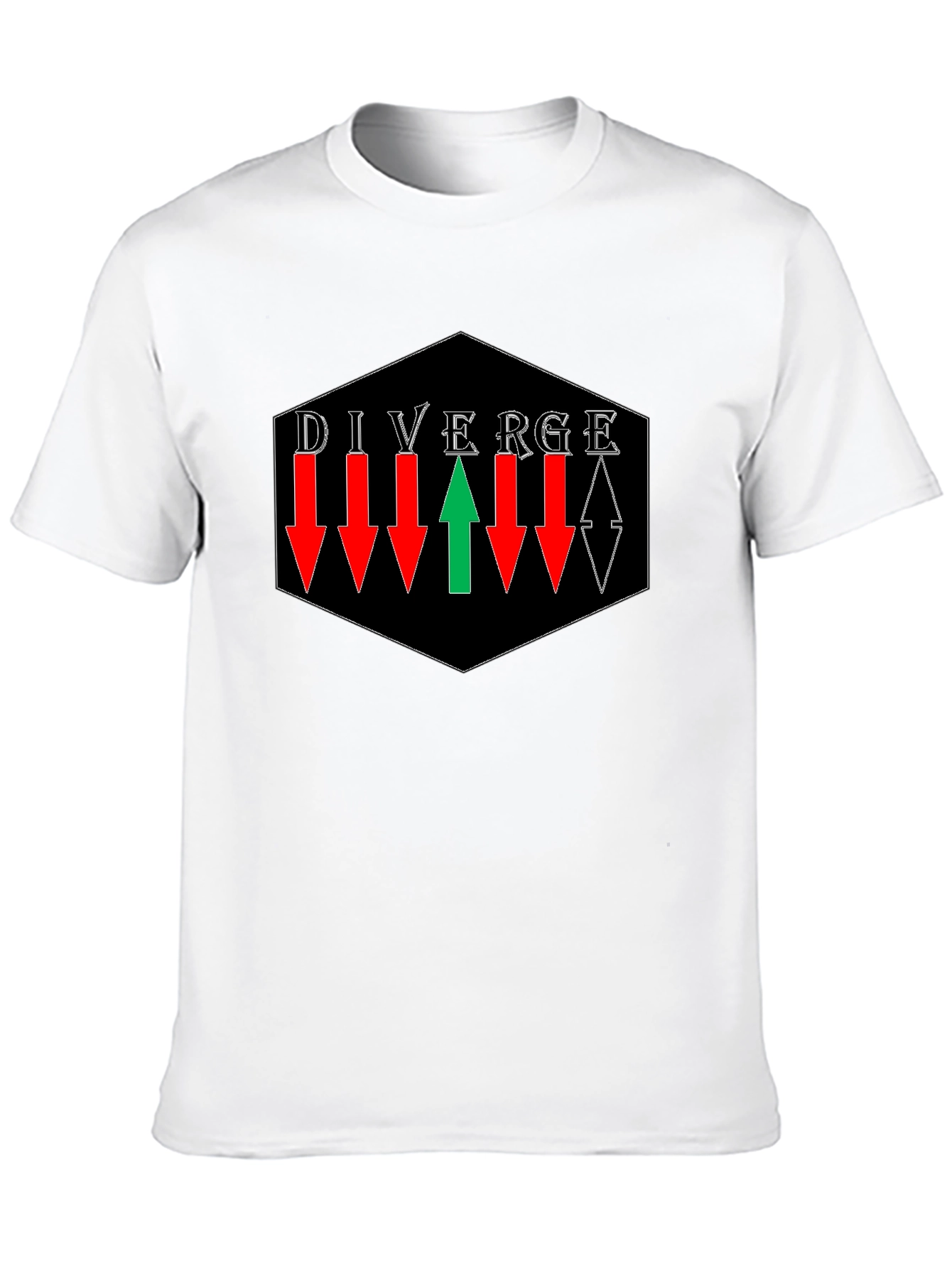 Diverge T-Shirt - Arrows Graphic Tee