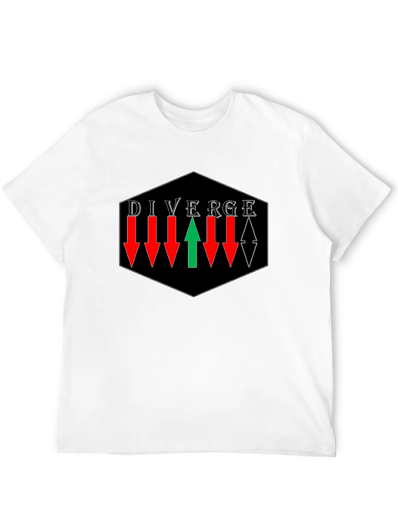 Diverge T-Shirt - Arrows Graphic Tee