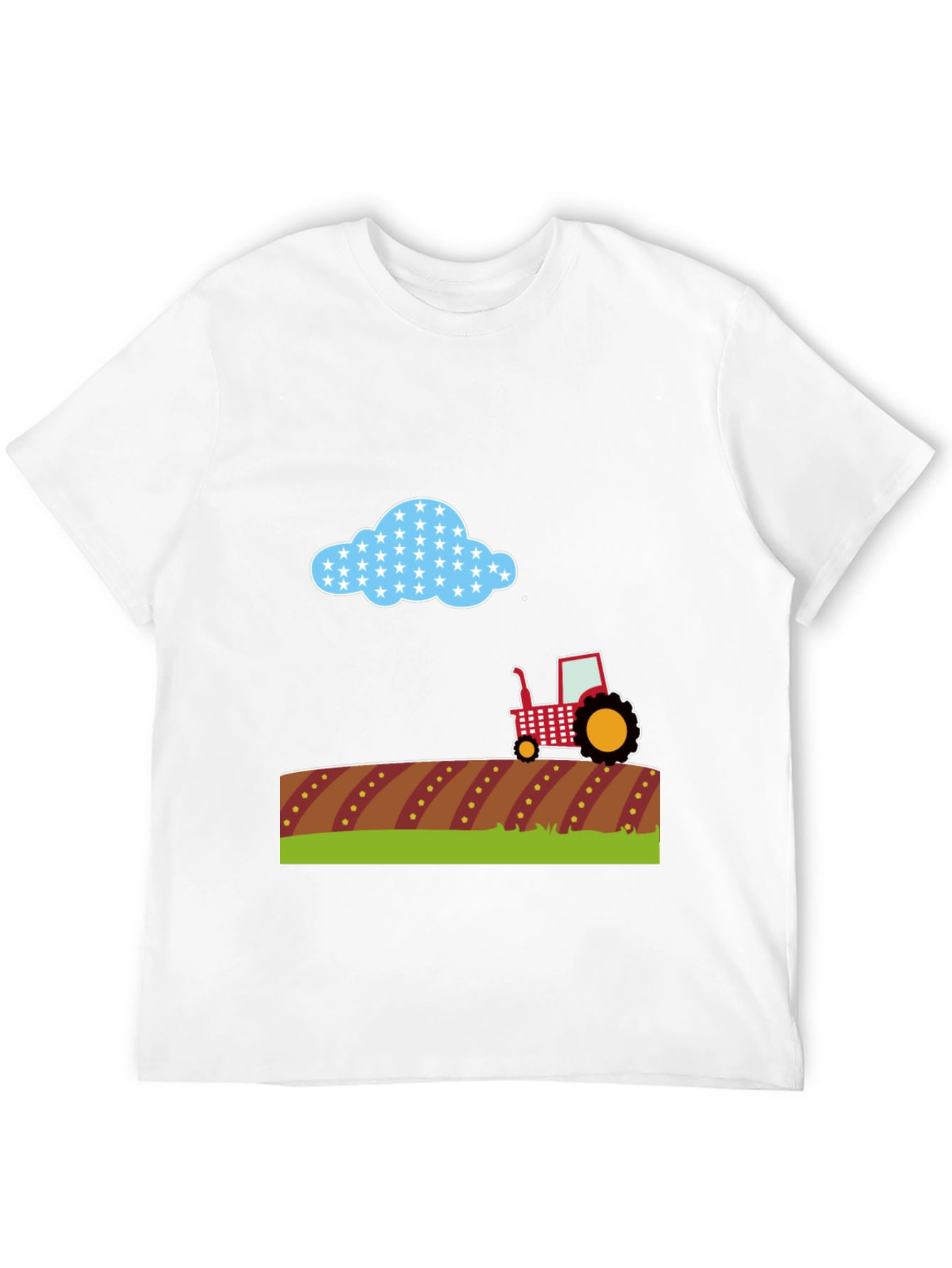 Farm Tractor Graphic Tee - Country Style