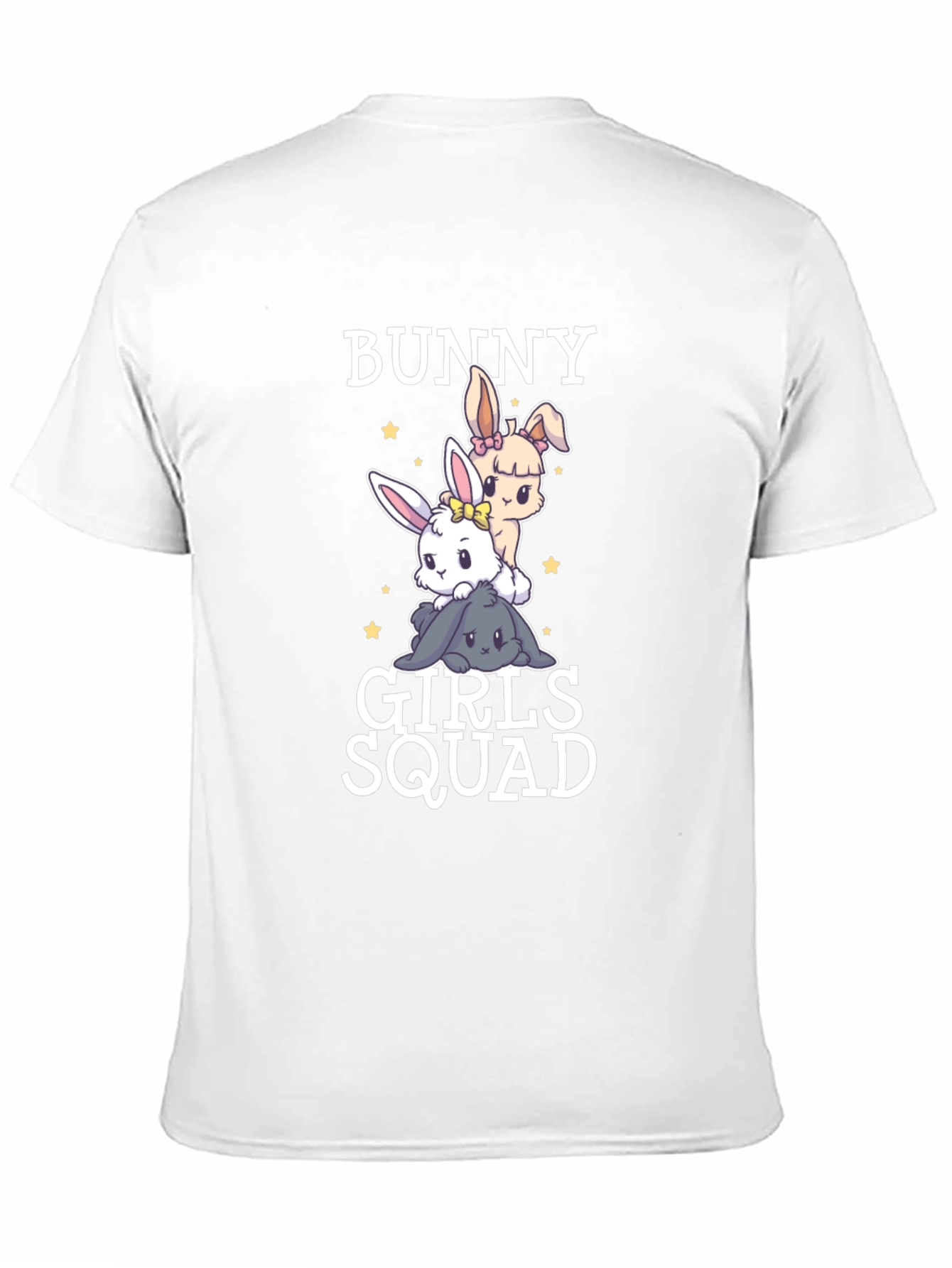 Bunny Girls Squad Black T-Shirt