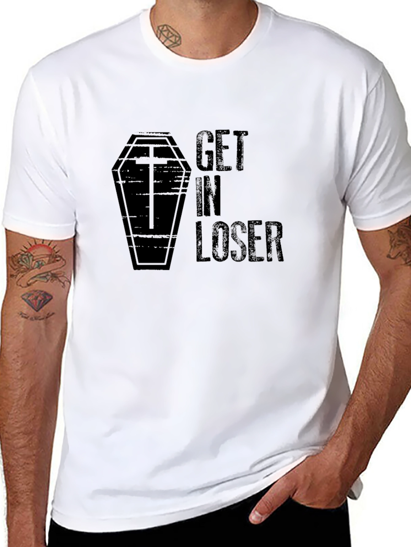 Get In Loser Graphic T-Shirt