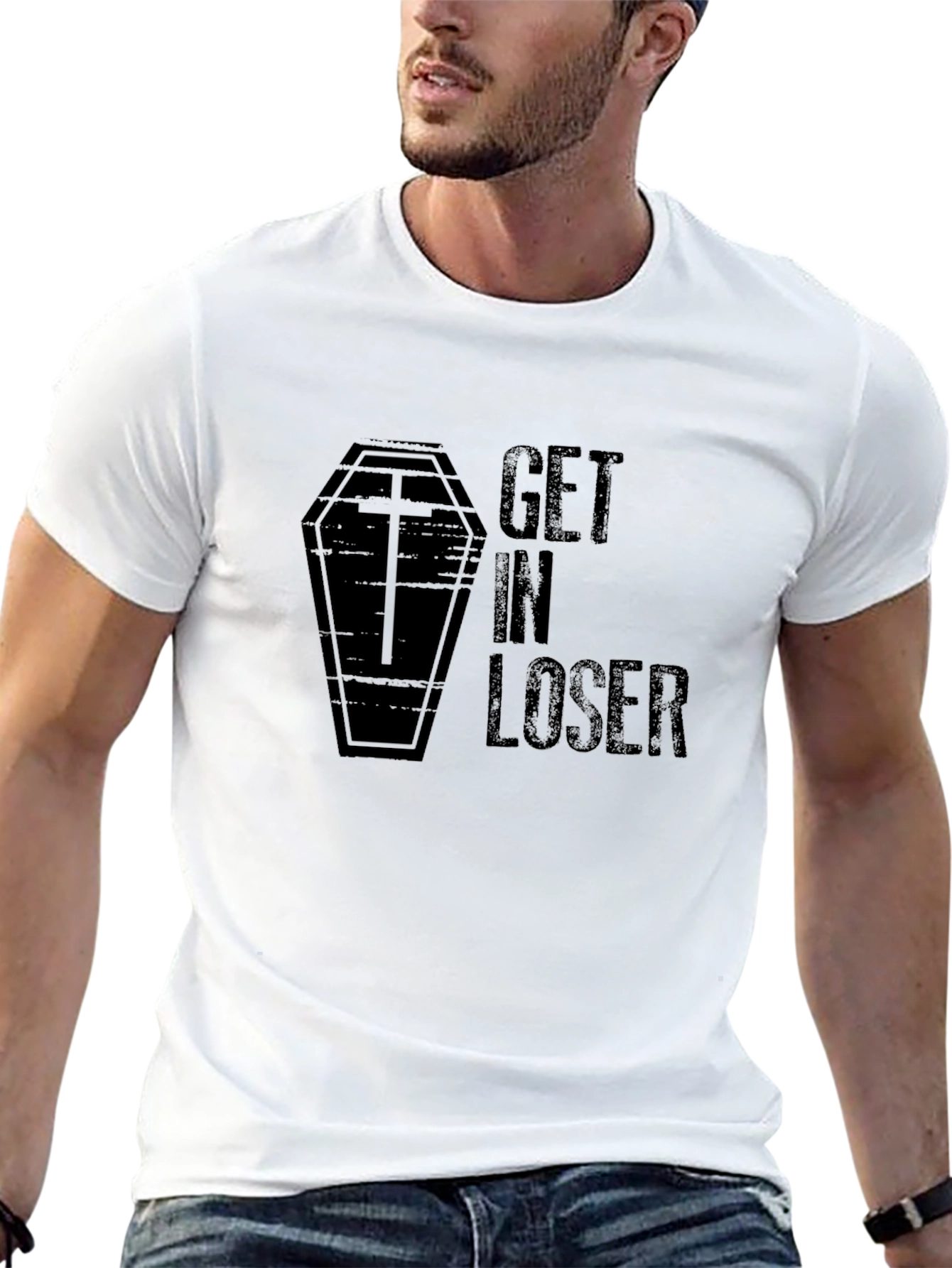 Get In Loser Graphic T-Shirt