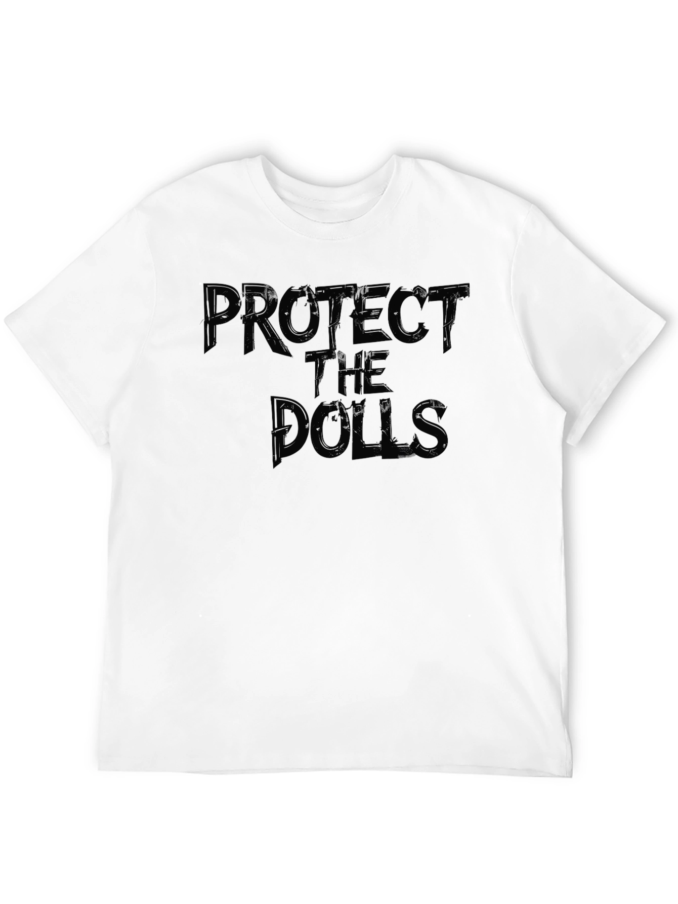 Protect The Dolls Graphic Tee - Mens Fashion