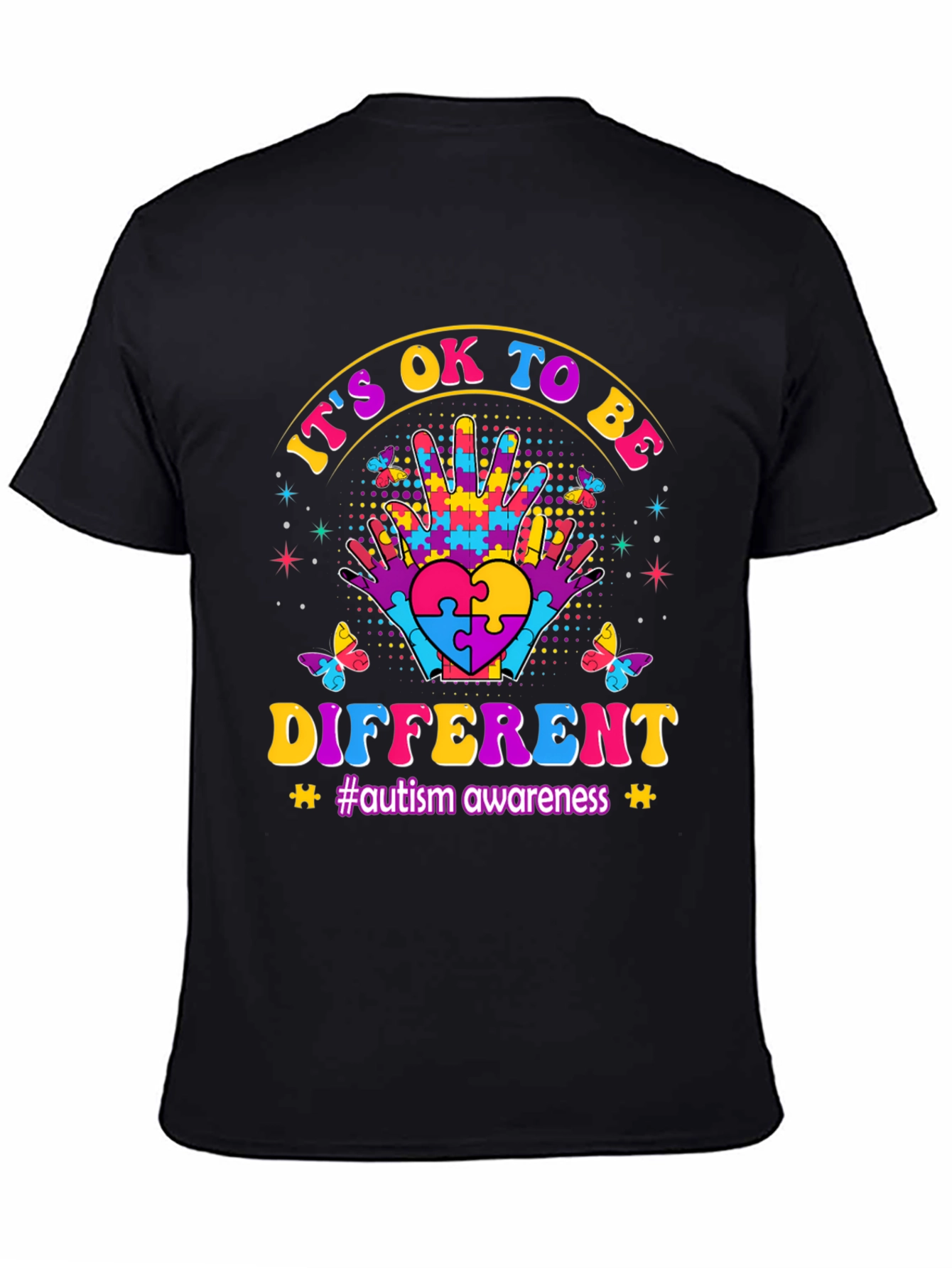 Autism Awareness T-Shirt: Its OK To Be Different