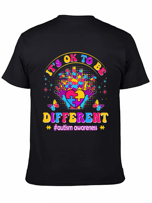 Autism Awareness T-Shirt: Its OK To Be Different