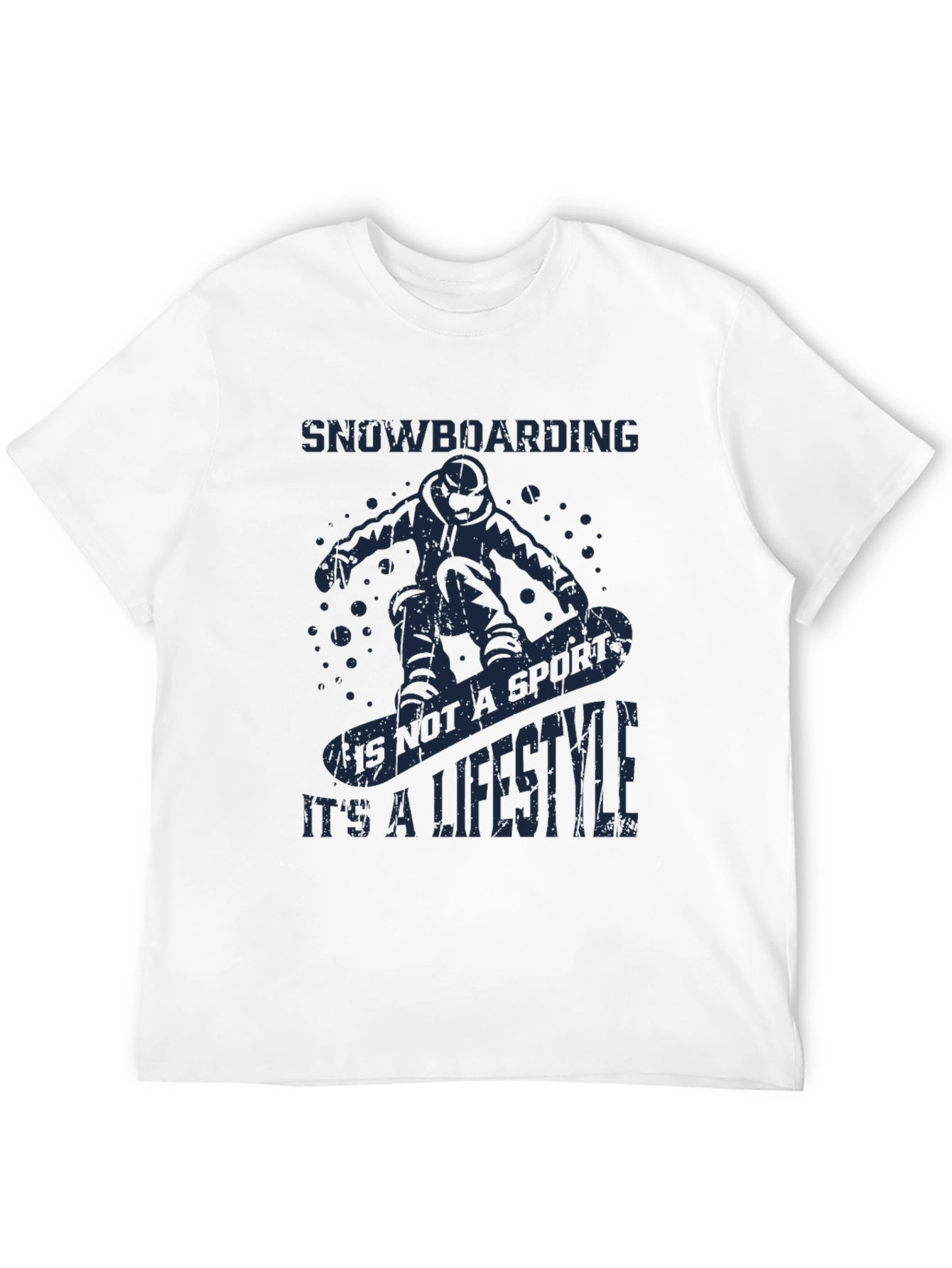 Snowboarding Lifestyle Tee - Unique Graphic Design Shirt
