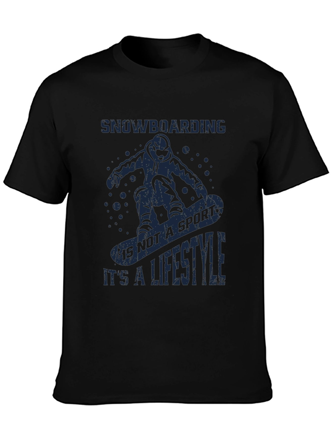 Snowboarding Lifestyle Tee - Unique Graphic Design Shirt