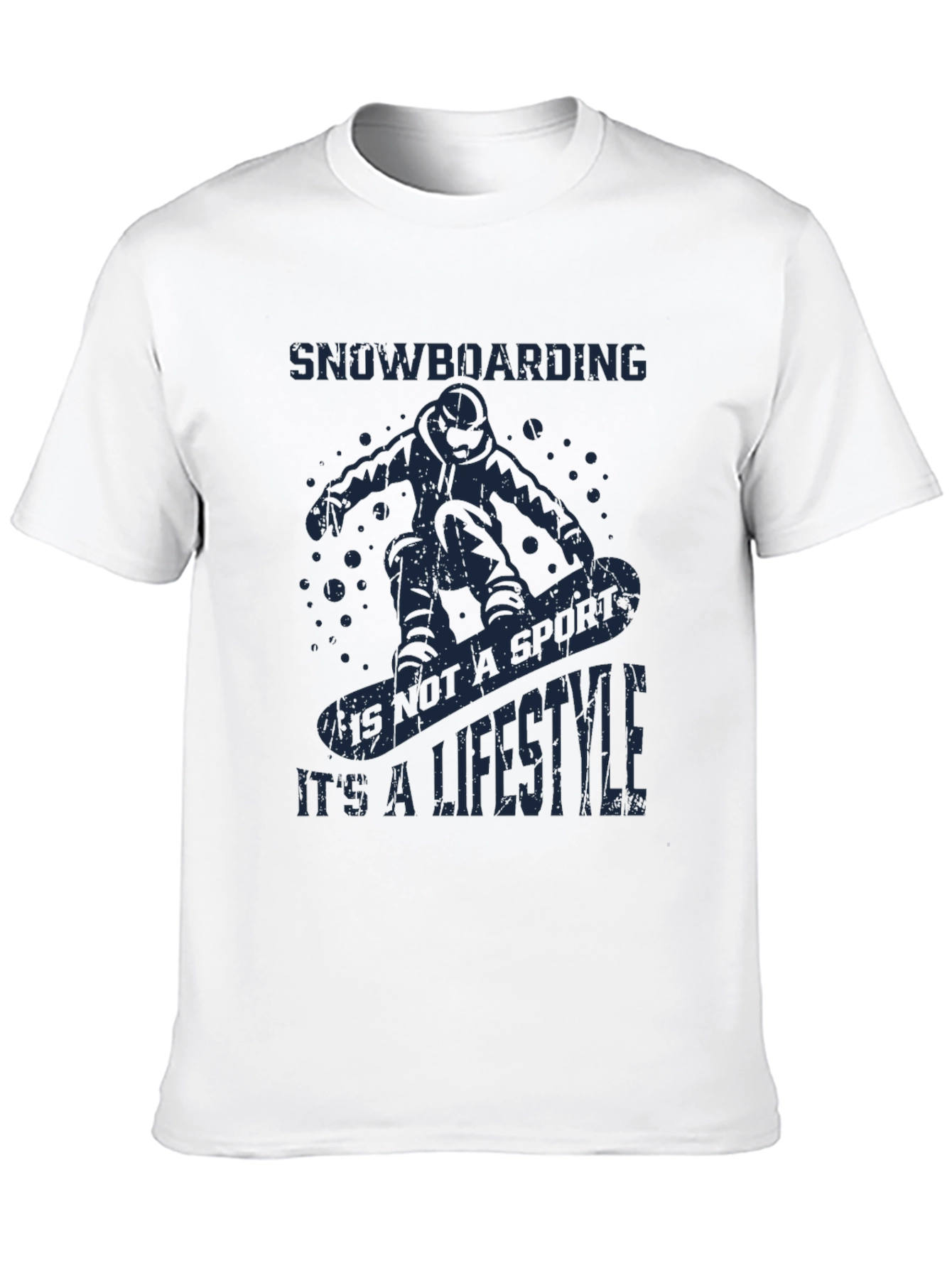 Snowboarding Lifestyle Tee - Unique Graphic Design Shirt