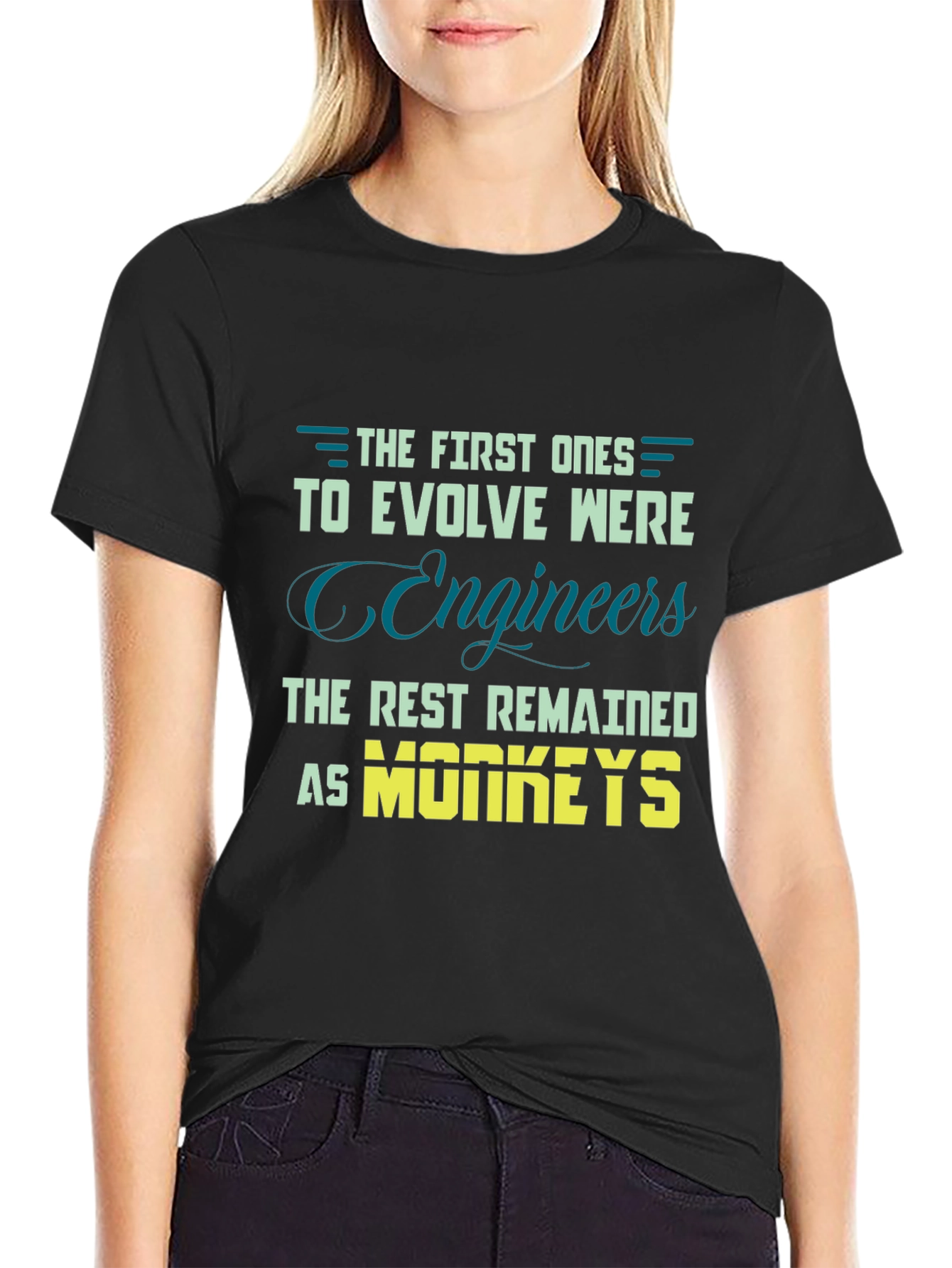 Engineer Evolution T-Shirt - Funny Sarcastic Tee