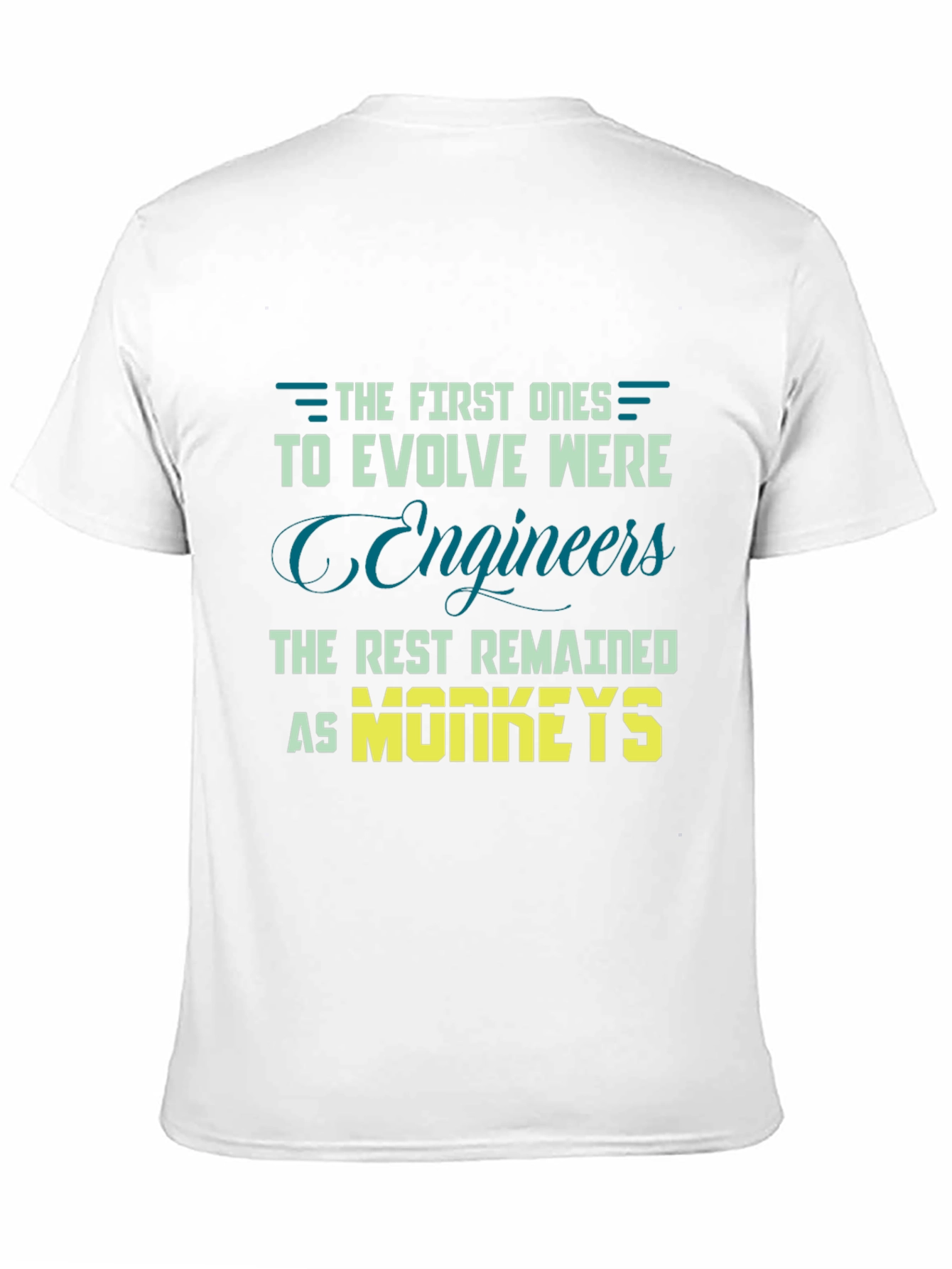 Engineer Evolution T-Shirt - Funny Sarcastic Tee