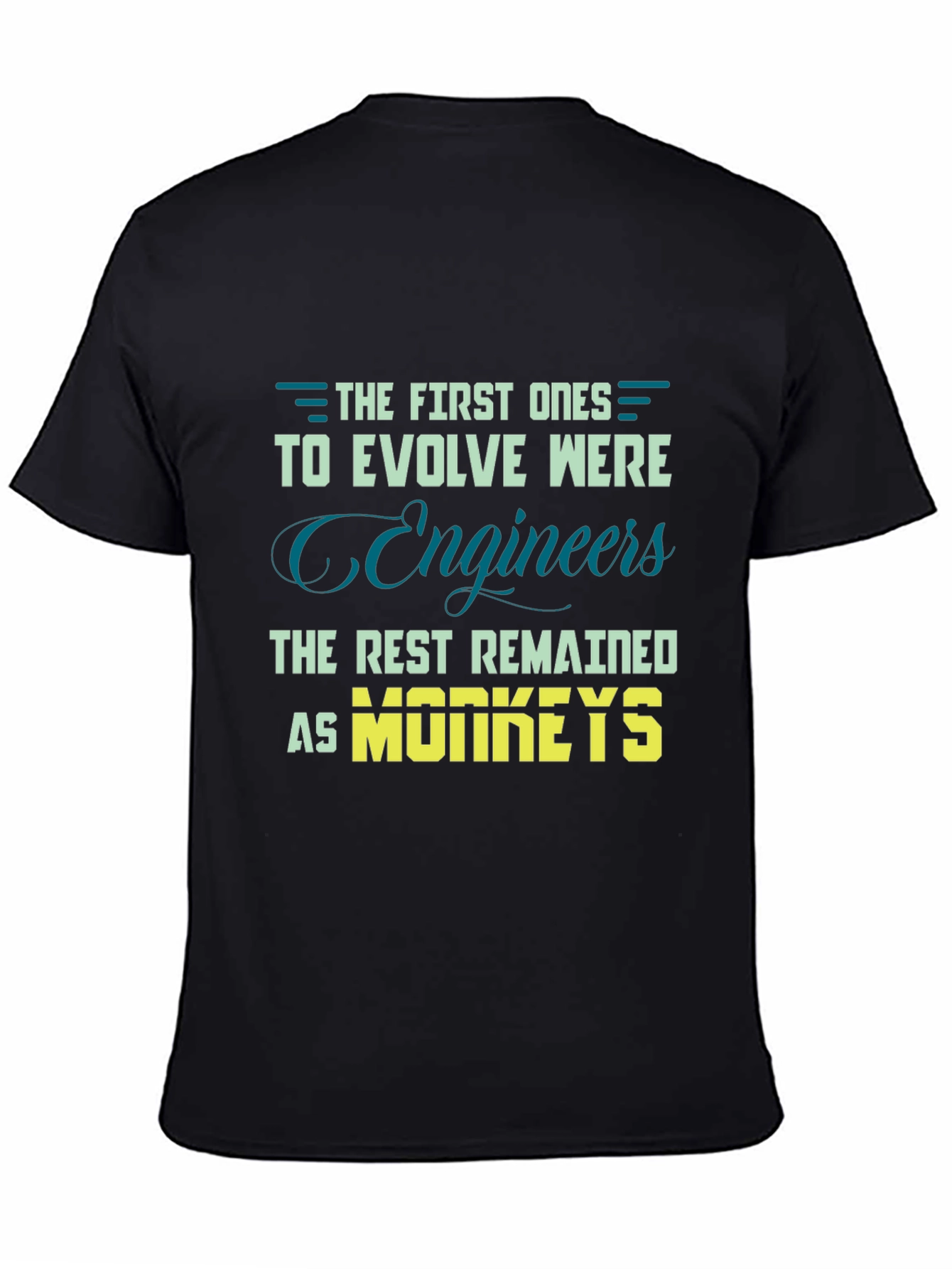 Engineer Evolution T-Shirt - Funny Sarcastic Tee