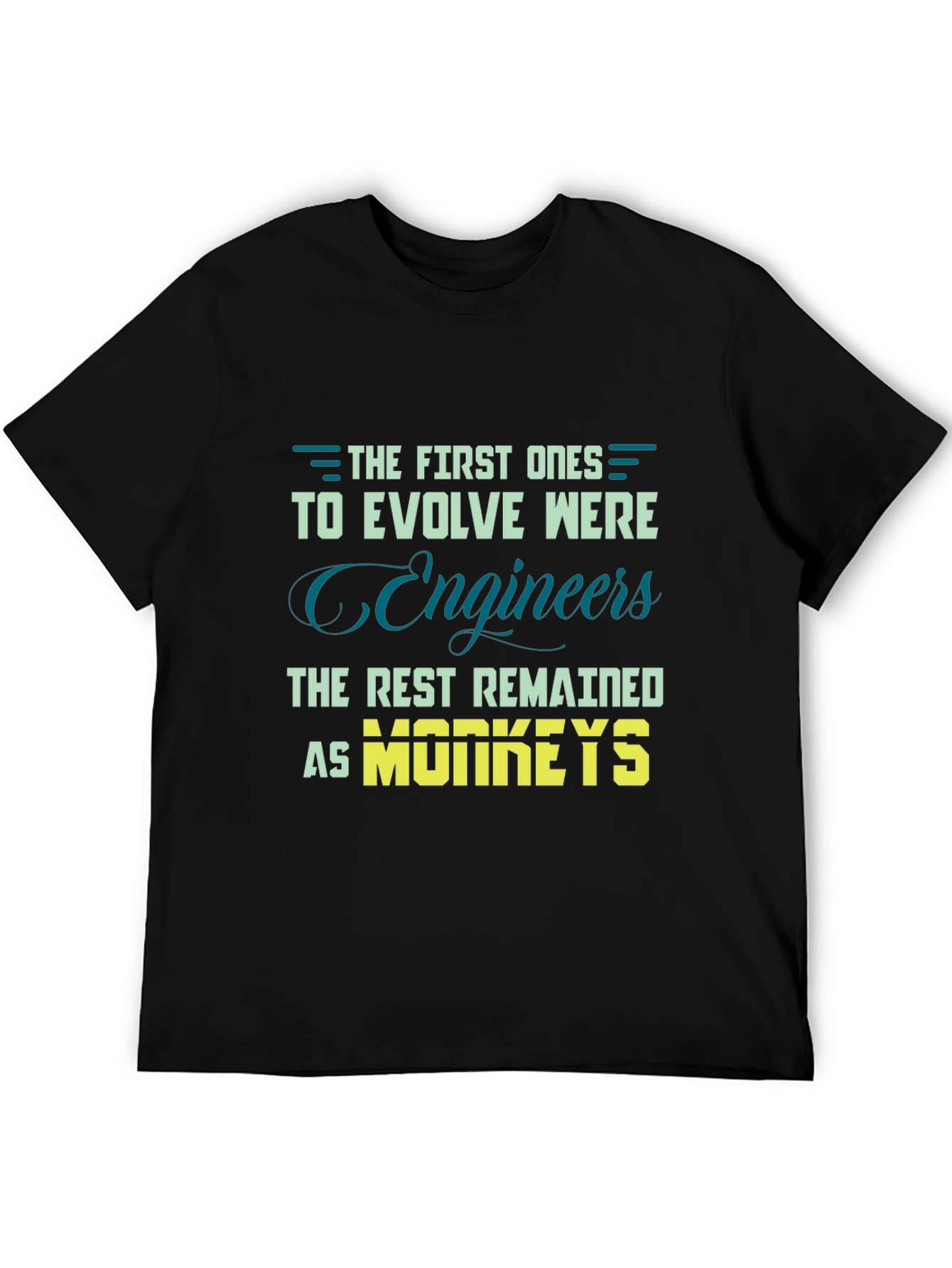 Engineer Evolution T-Shirt - Funny Sarcastic Tee