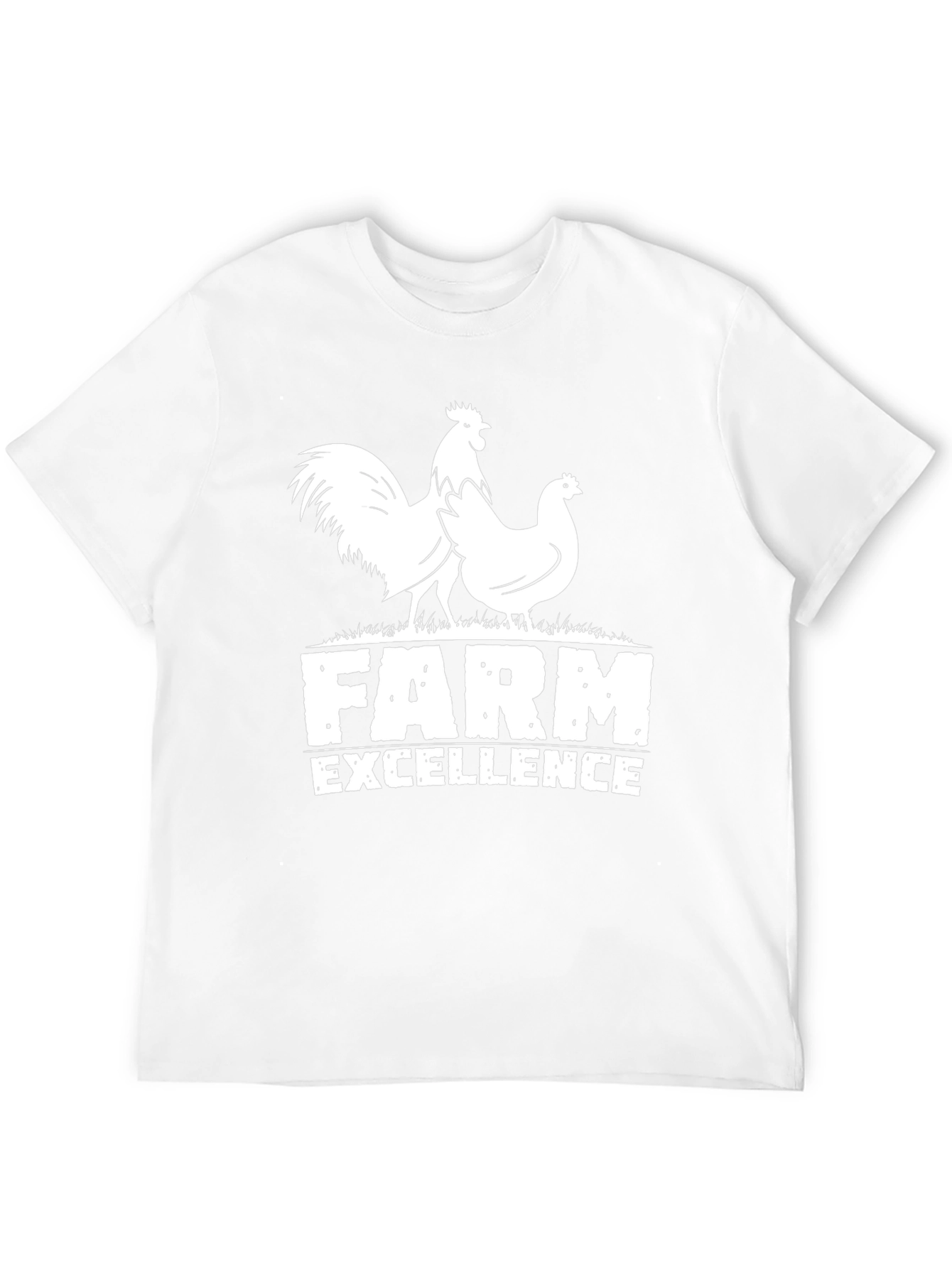 Farm Excellence Chicken Graphic T-Shirt