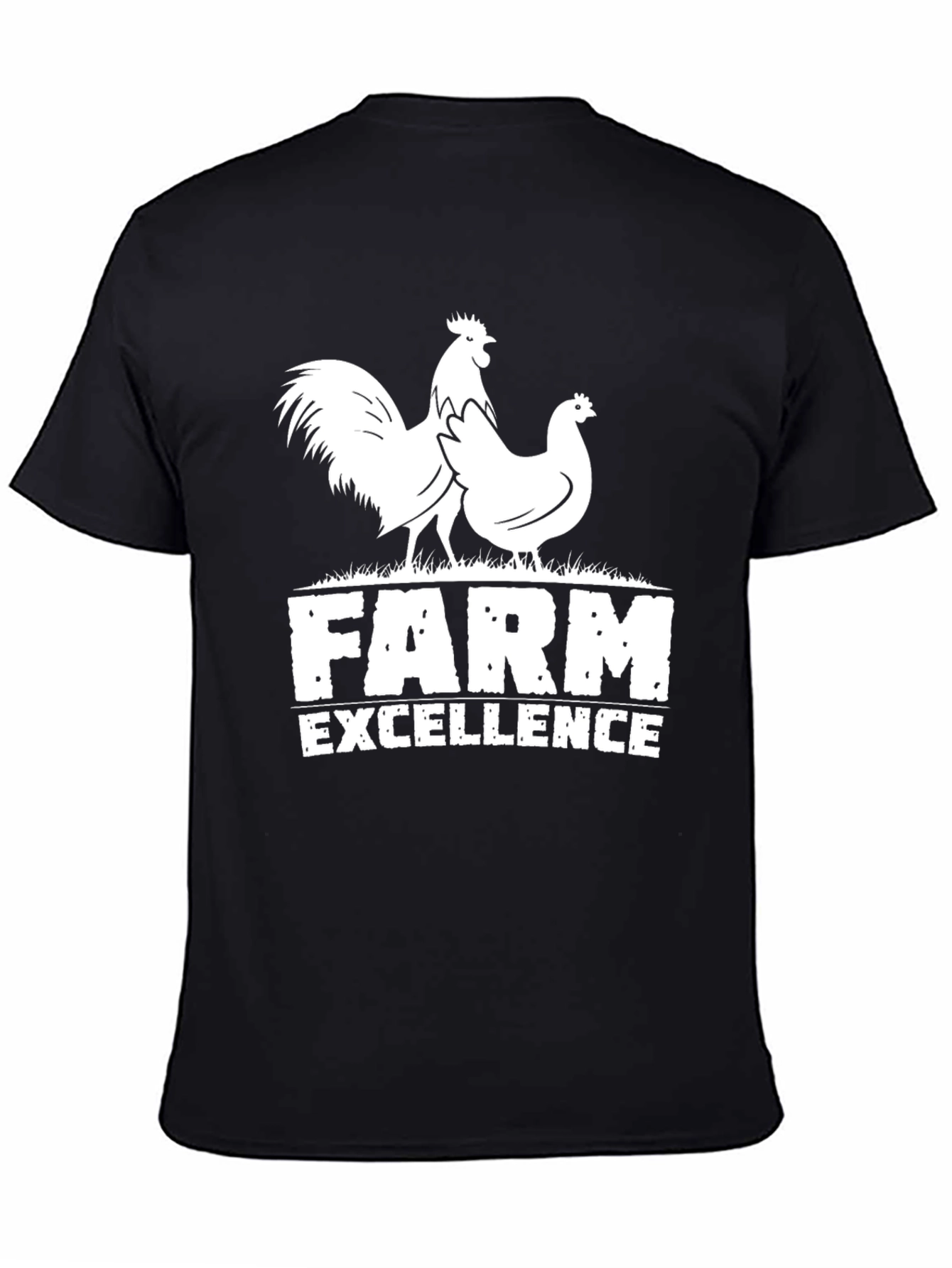 Farm Excellence Chicken Graphic T-Shirt