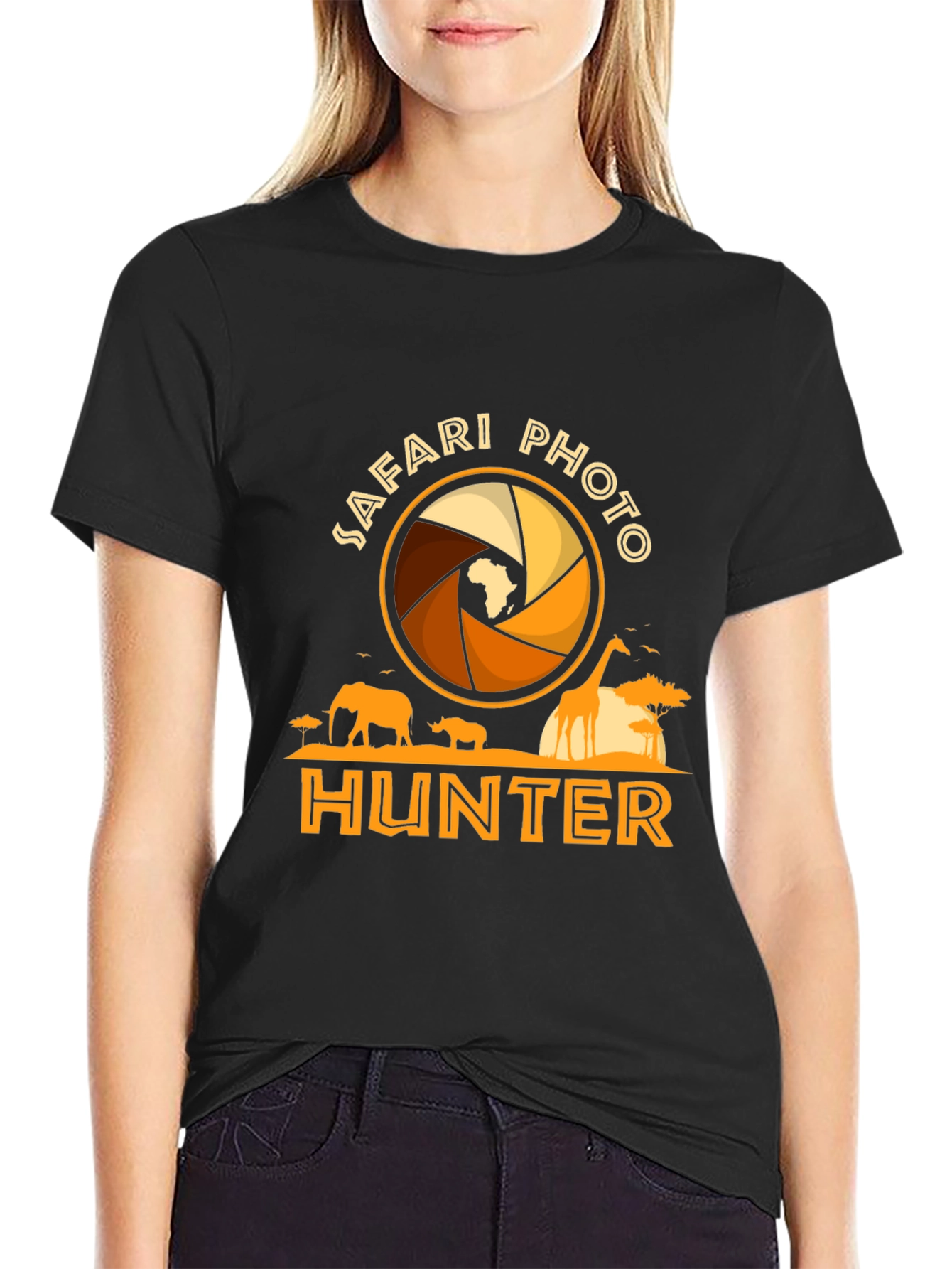 Safari Photo Hunter T-Shirt: Wildlife Photography Tee