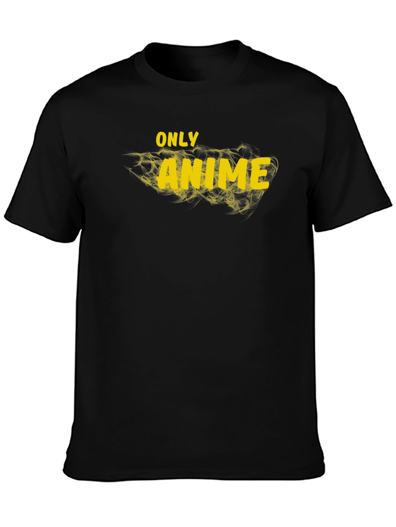 Only Anime Black T-Shirt