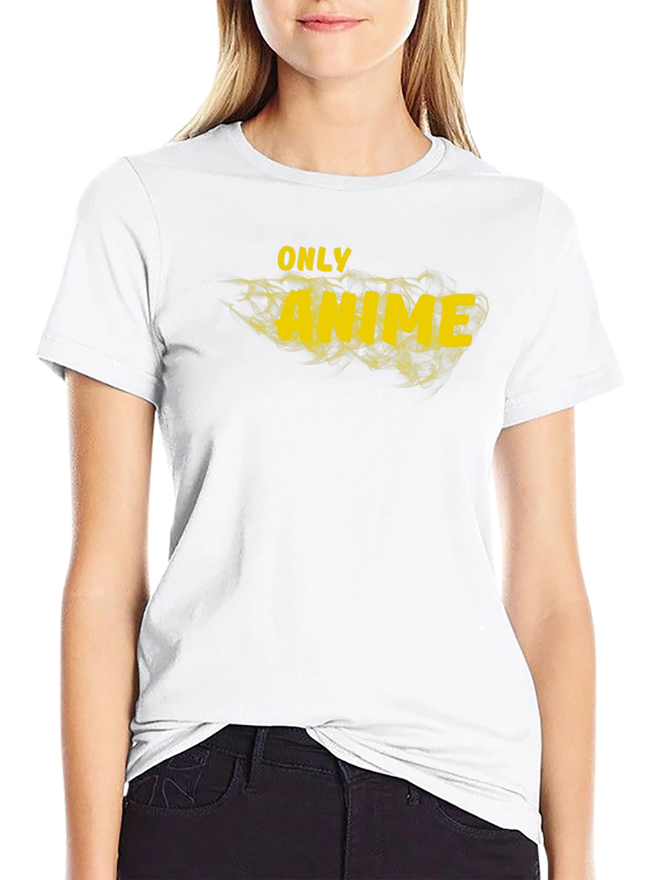 Only Anime Black T-Shirt