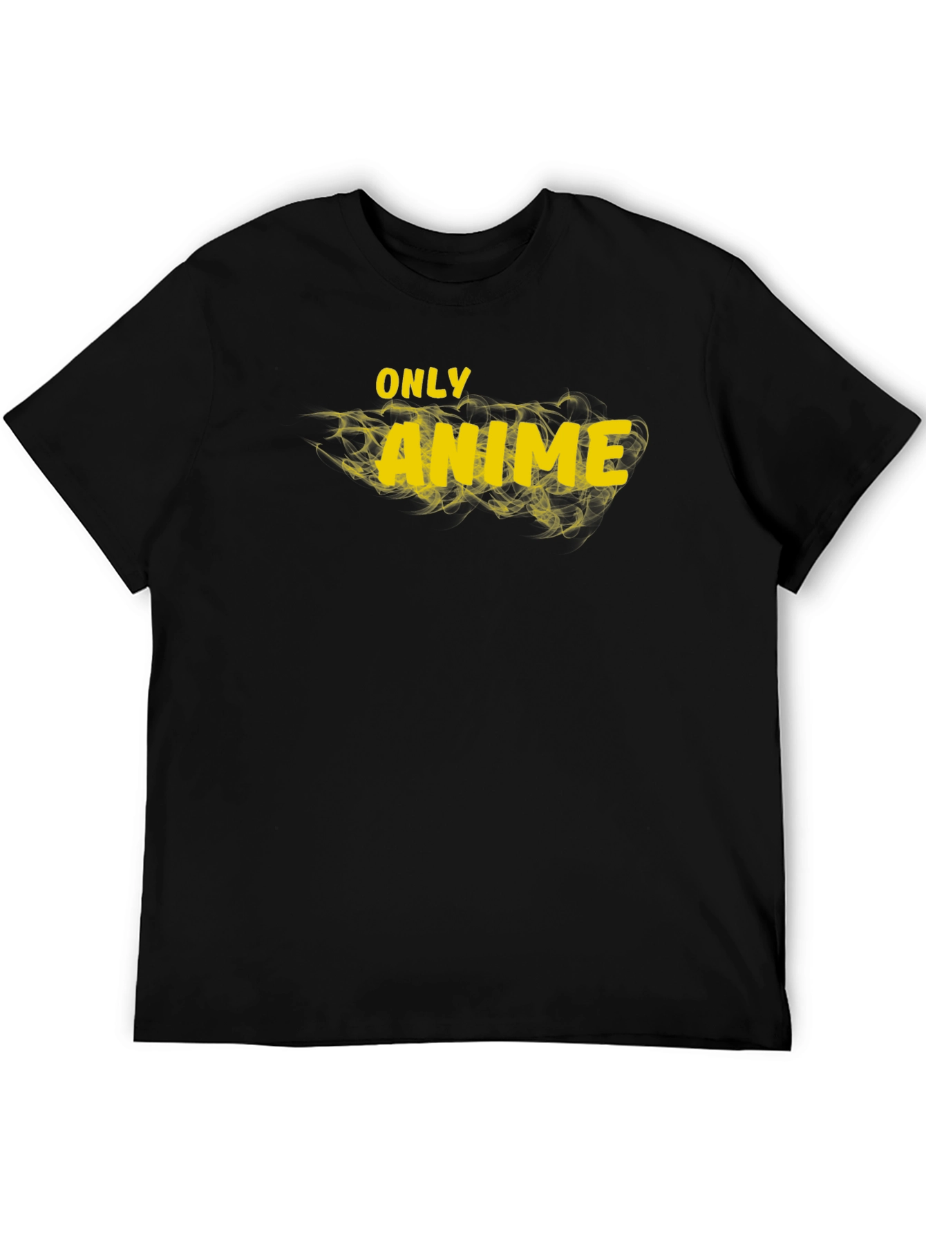 Only Anime Black T-Shirt