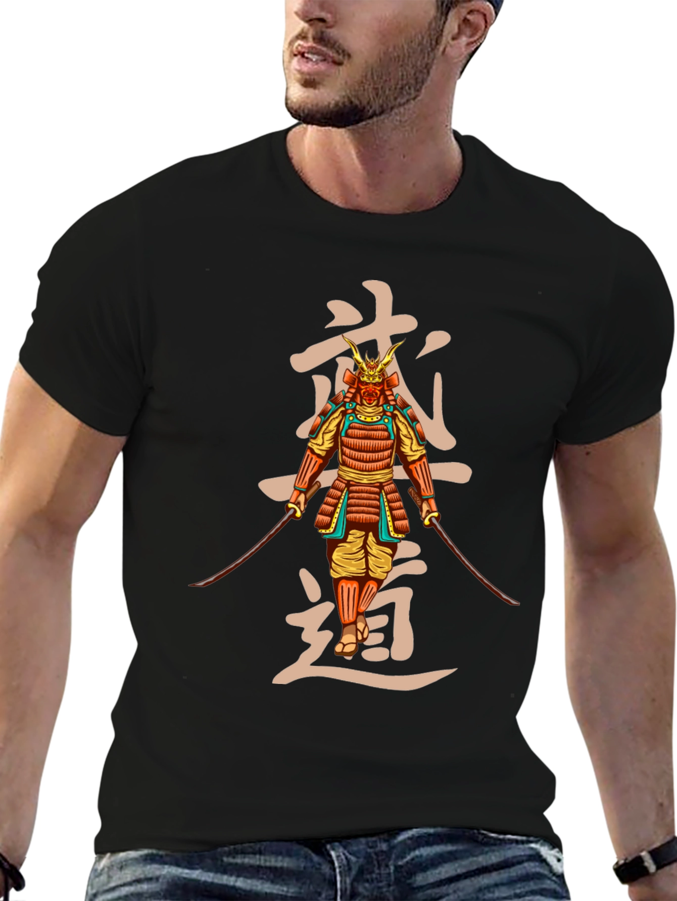 Samurai Bushido T-Shirt - Japanese Warrior Design