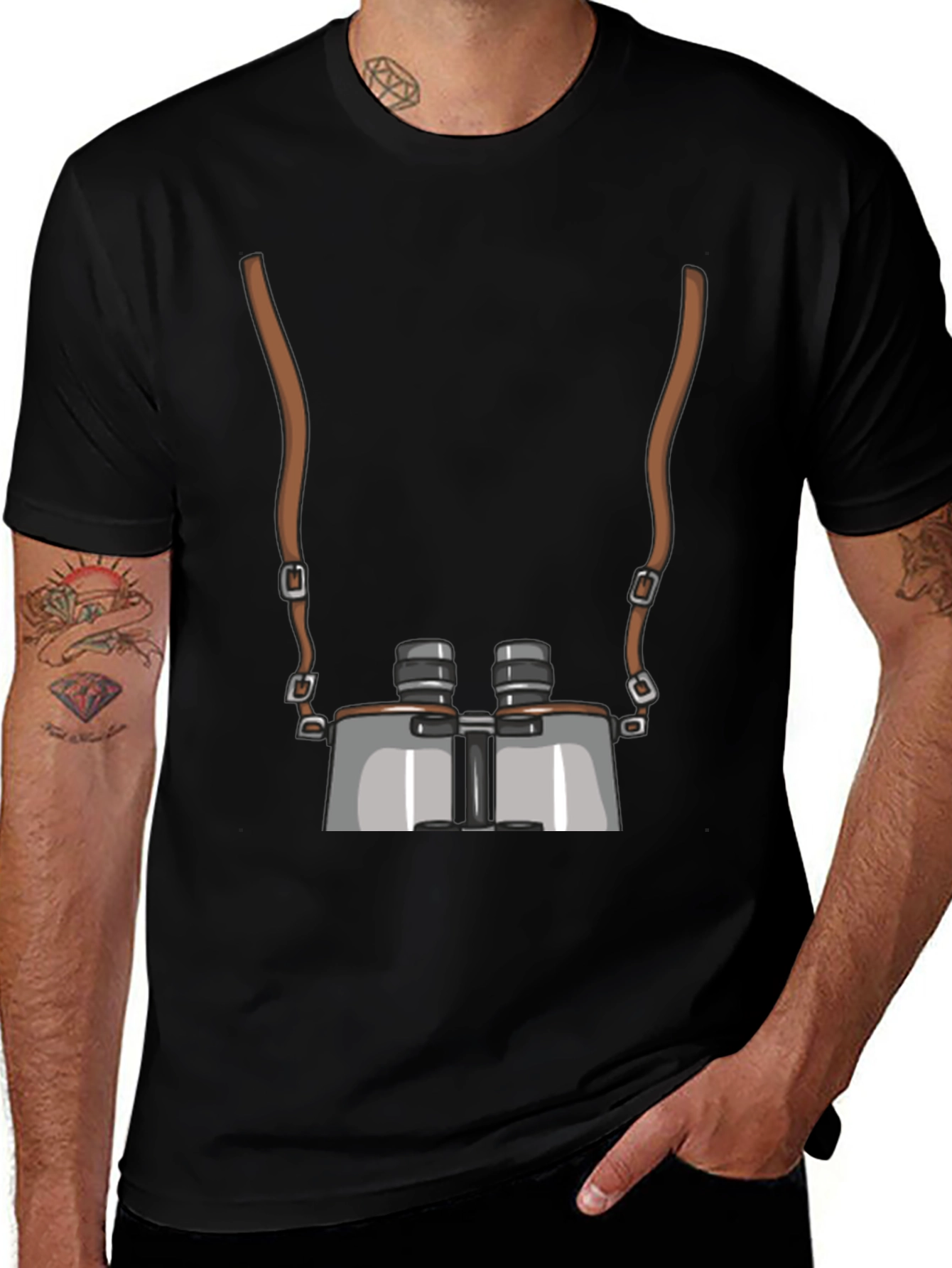 Binocular T-Shirt - Novelty Design