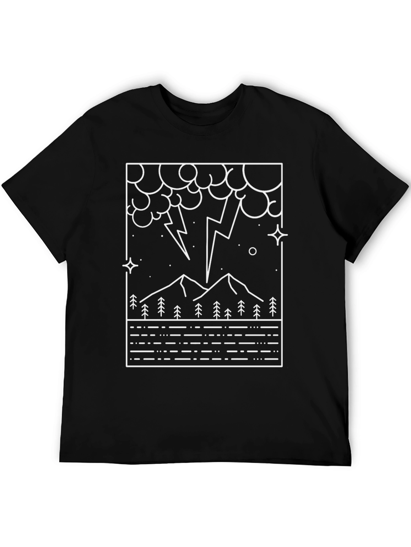 Lightning Mountain Graphic Tee